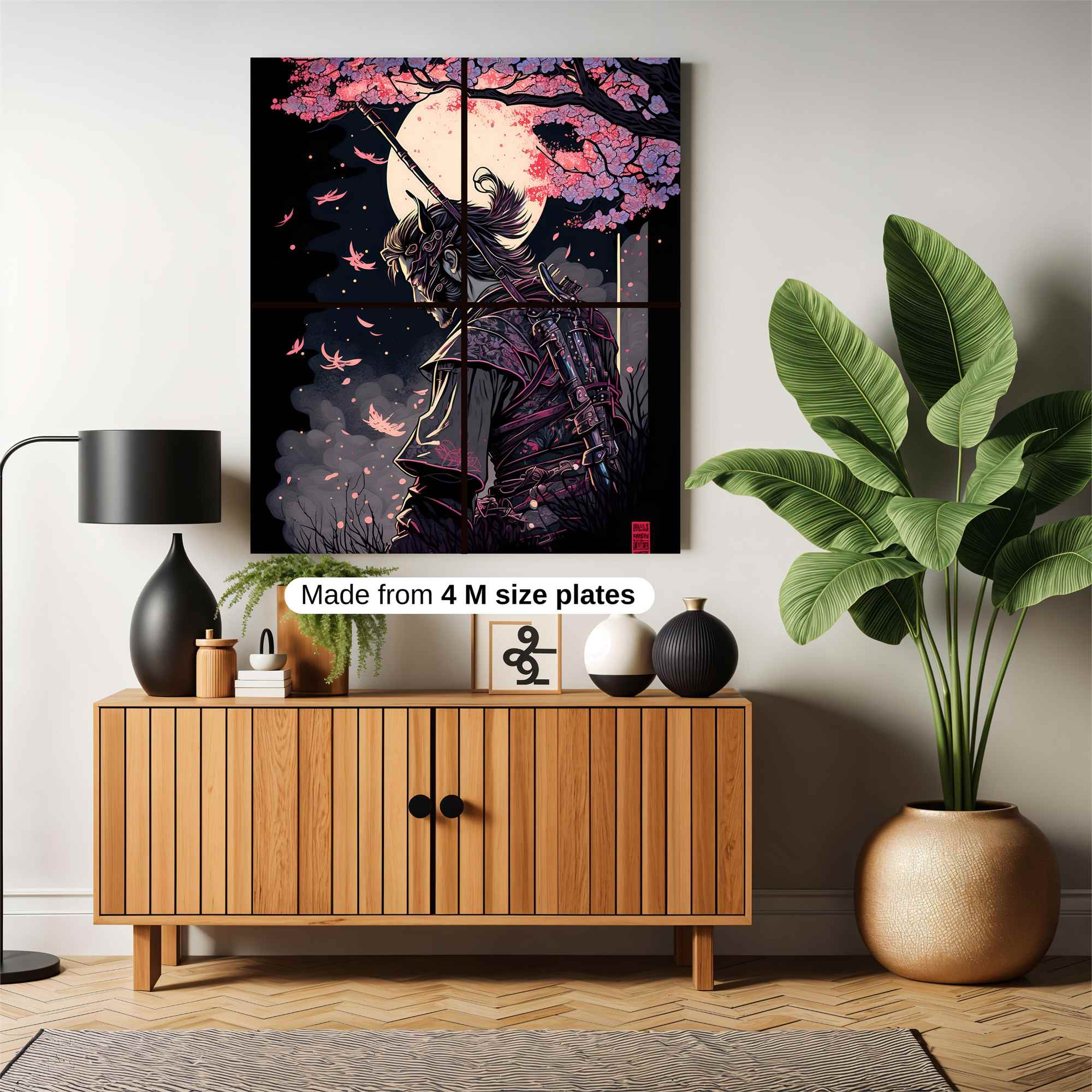 Samurai Serenity Safe Wall Magnetic / M