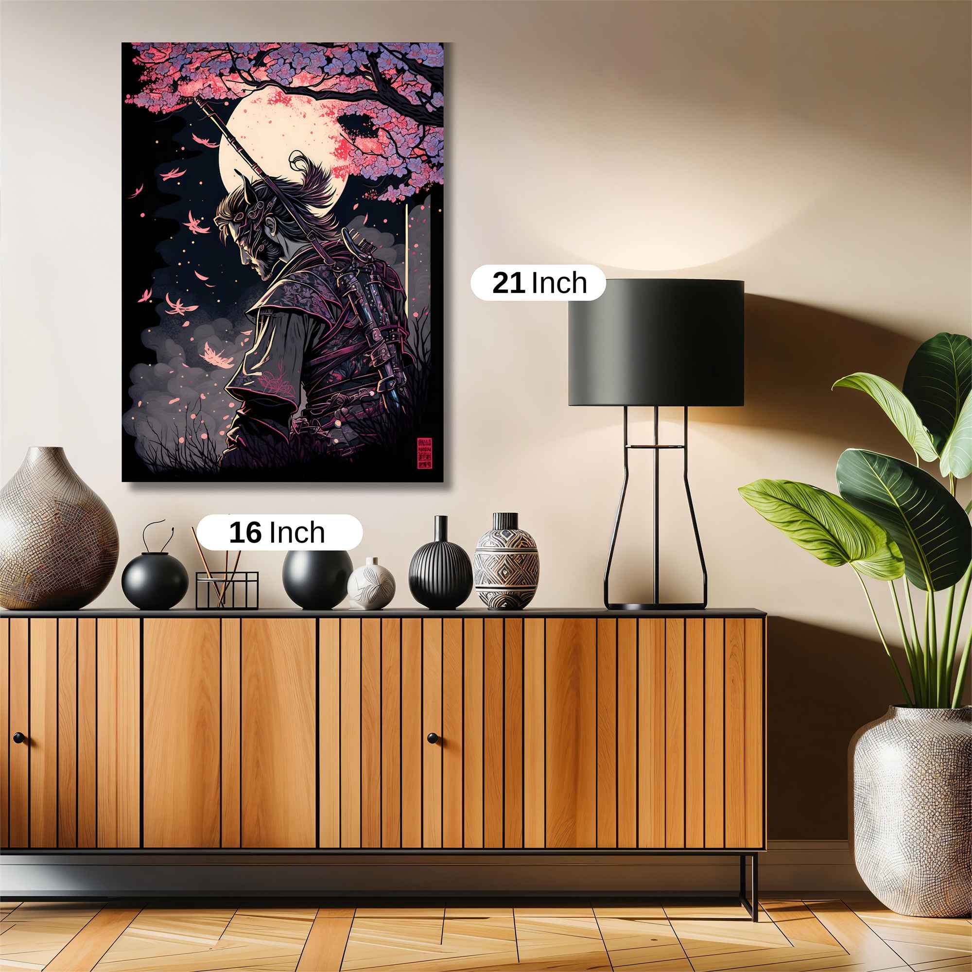 Samurai Serenity Safe Wall Magnetic / M