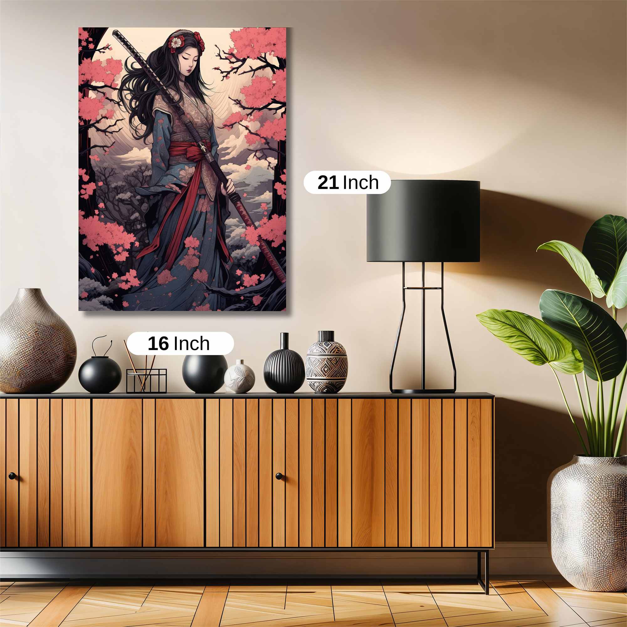 Samurai Serenity Safe Wall Magnetic / M