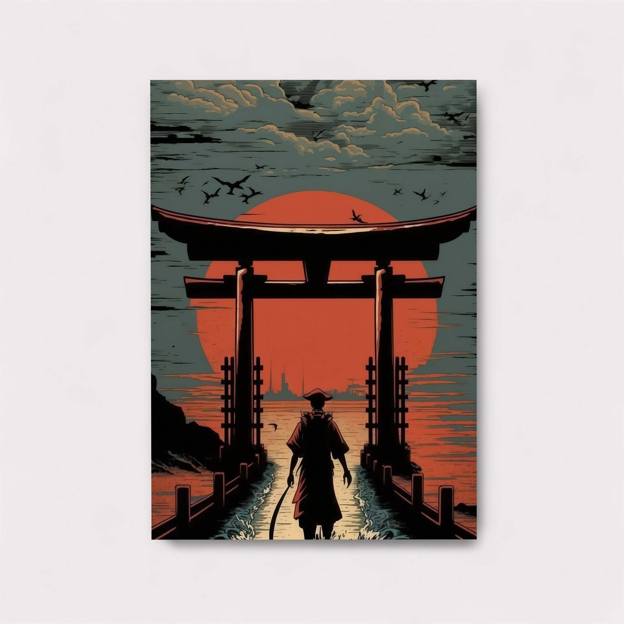 Samurai Serenity Safe Wall Magnetic / M