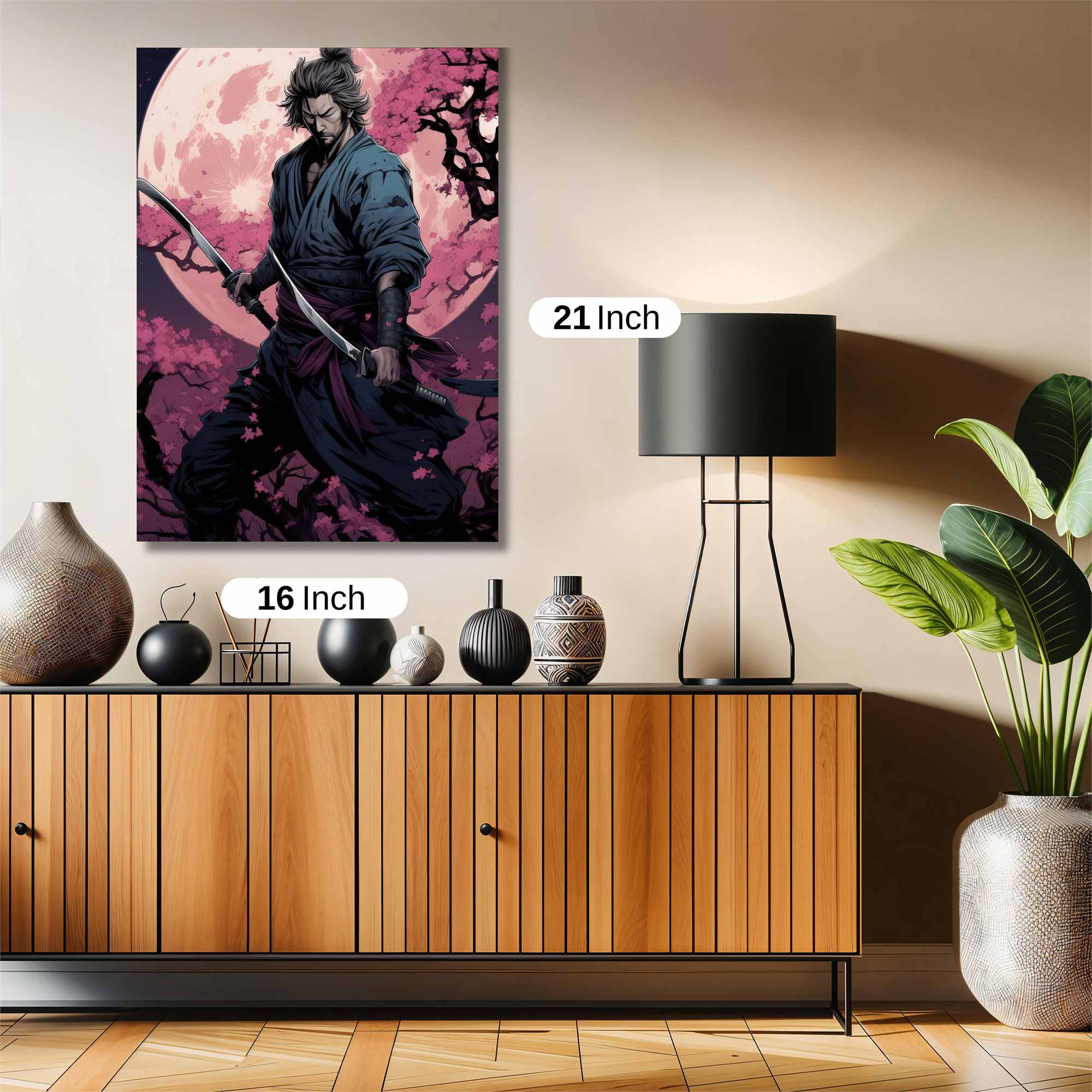 Samurai Serenity Safe Wall Magnetic / M
