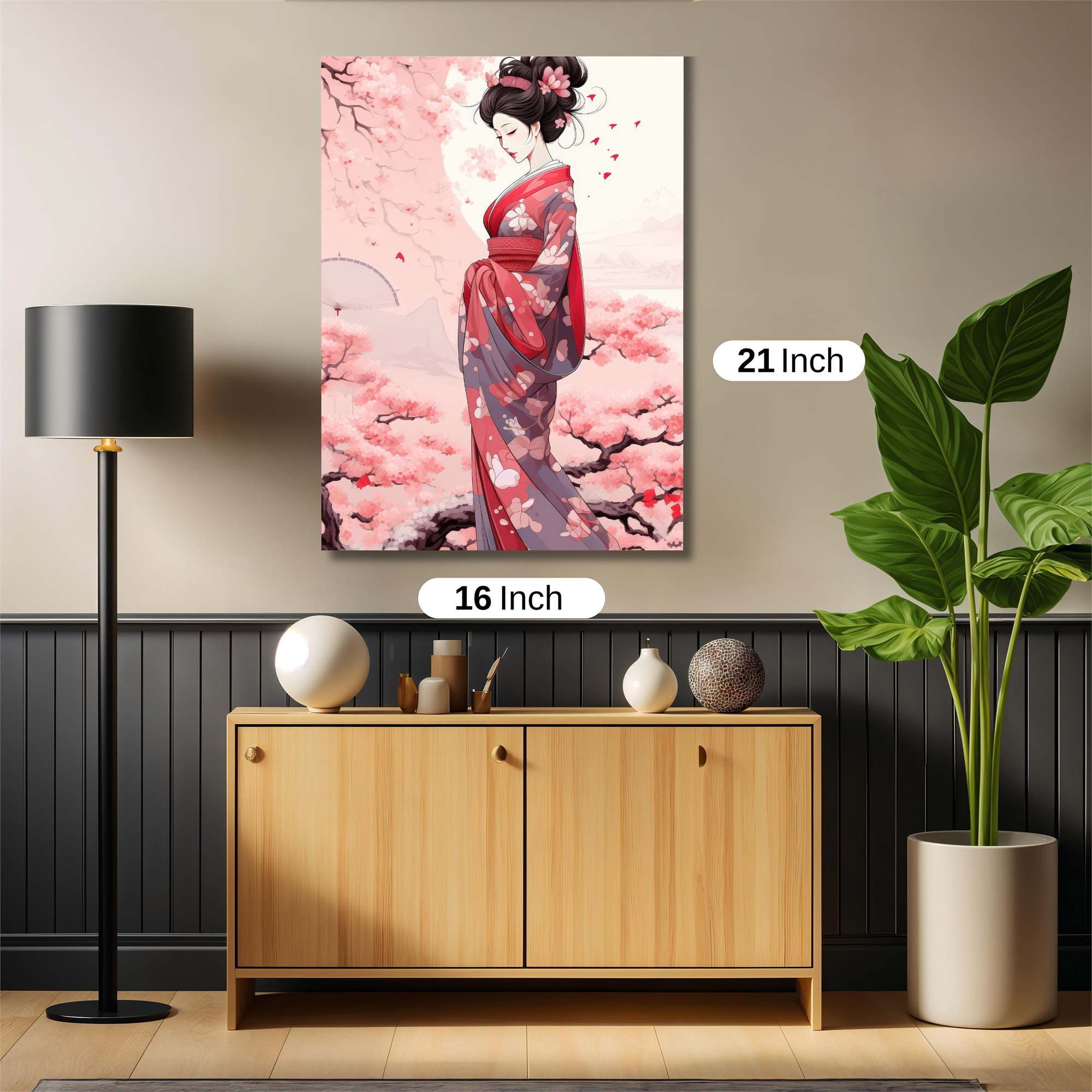 Geisha Serenity Safe Wall Magnetic / M