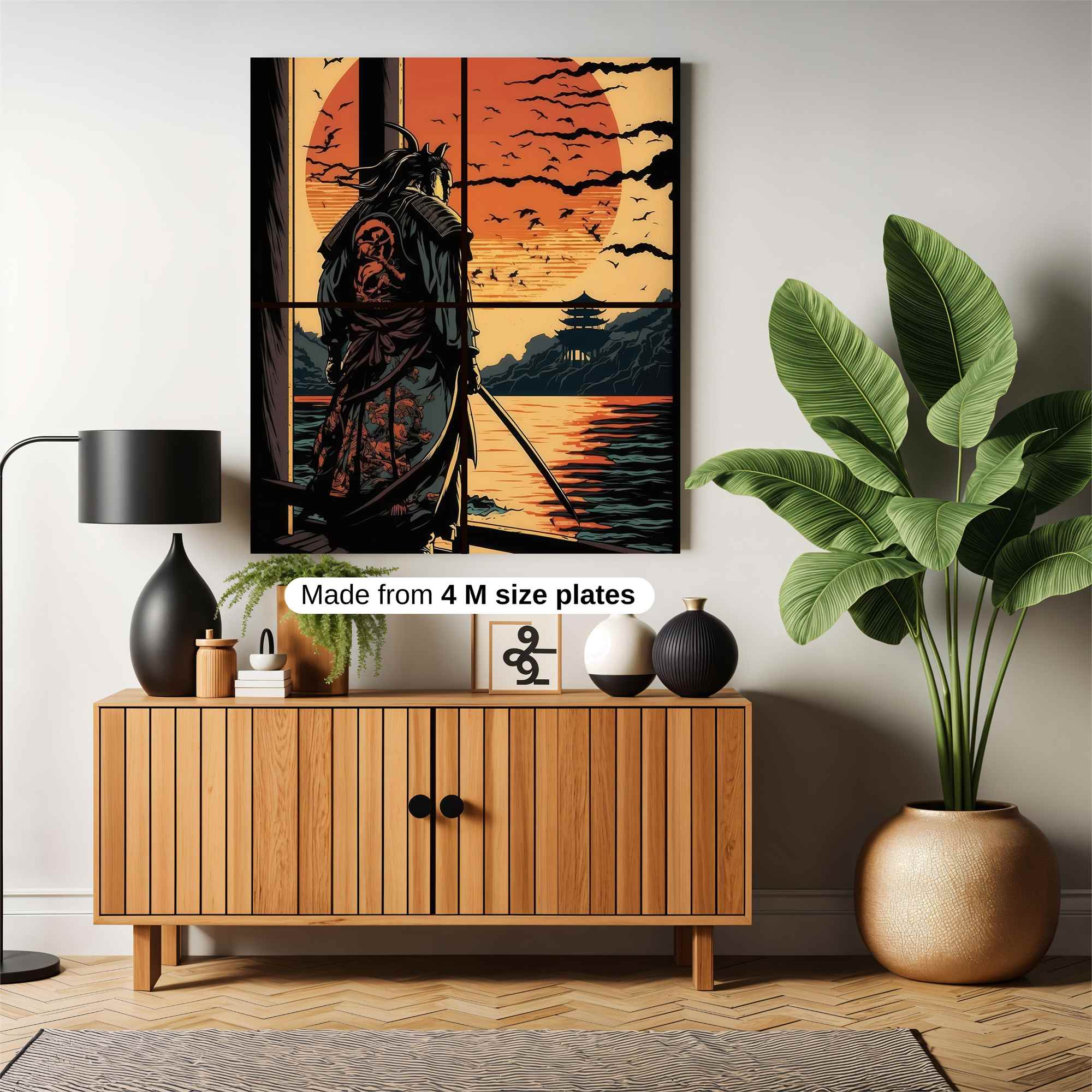 Samurai Serenity Safe Wall Magnetic / M