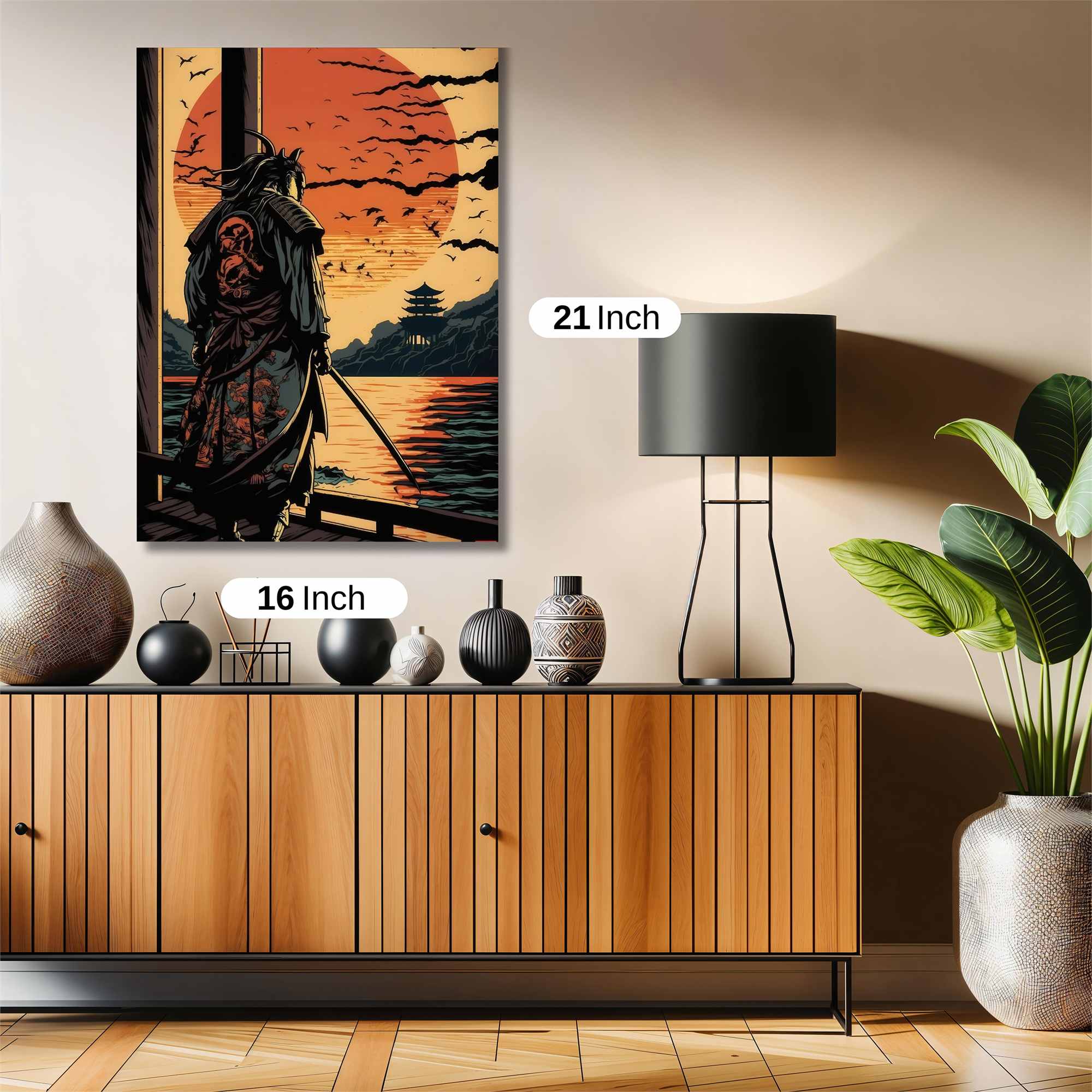 Samurai Serenity Safe Wall Magnetic / M