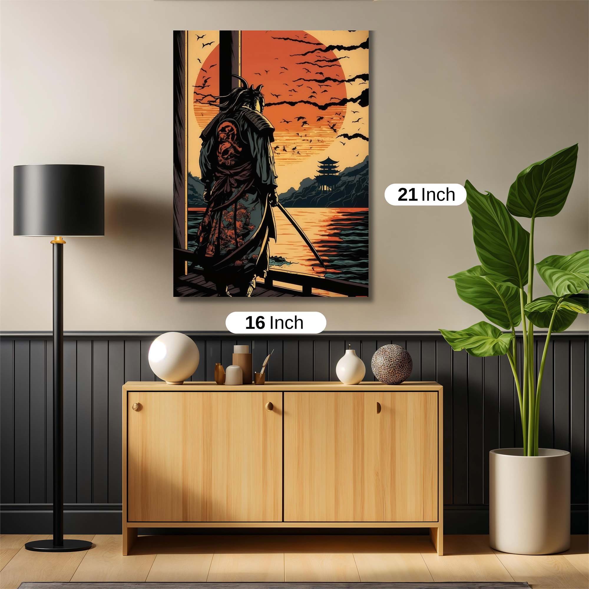 Samurai Serenity Safe Wall Magnetic / M