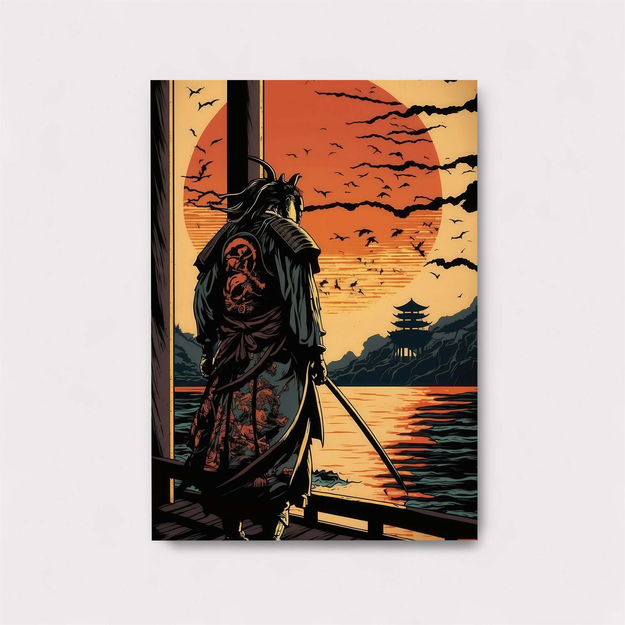 Samurai Serenity Safe Wall Magnetic / M