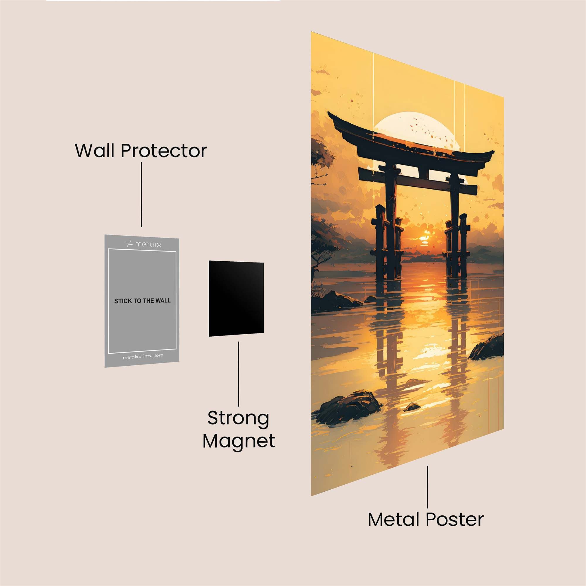 Torii Tranquil Safe Wall Magnetic / M