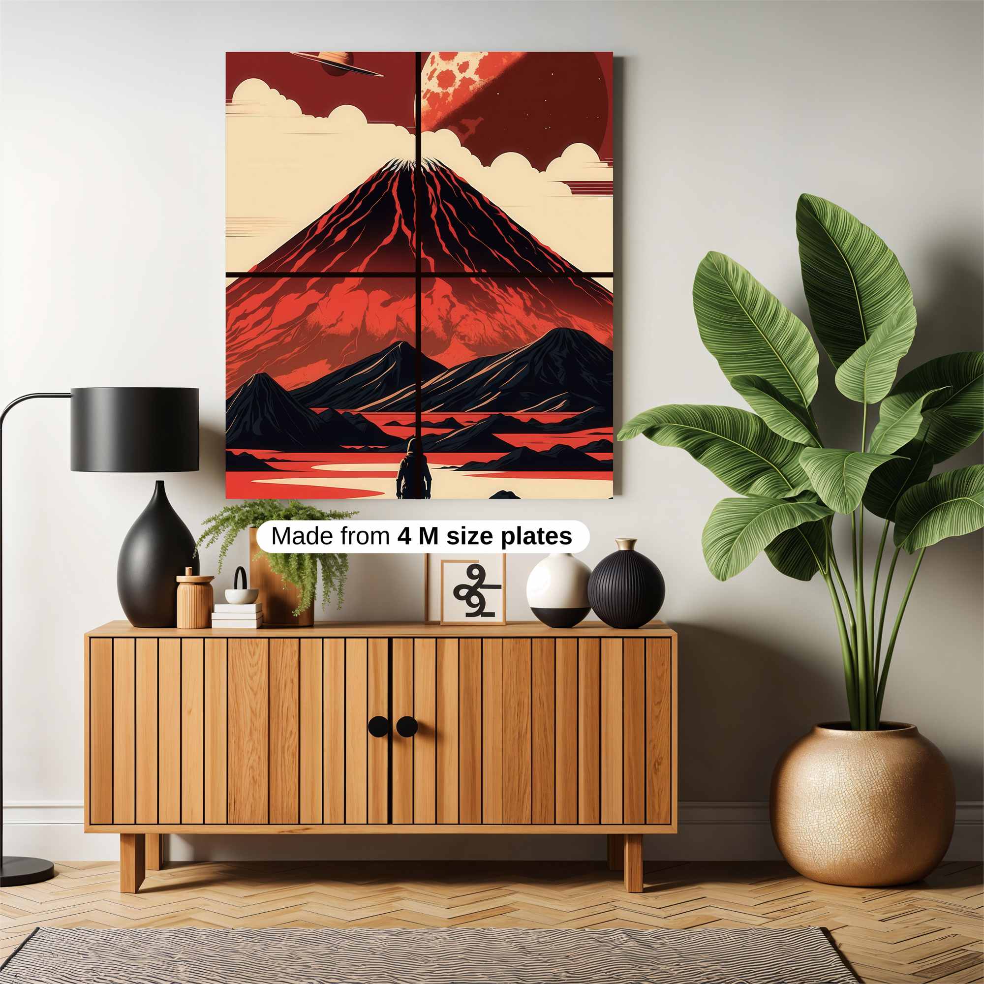 Volcano Odyssey Safe Wall Magnetic / M