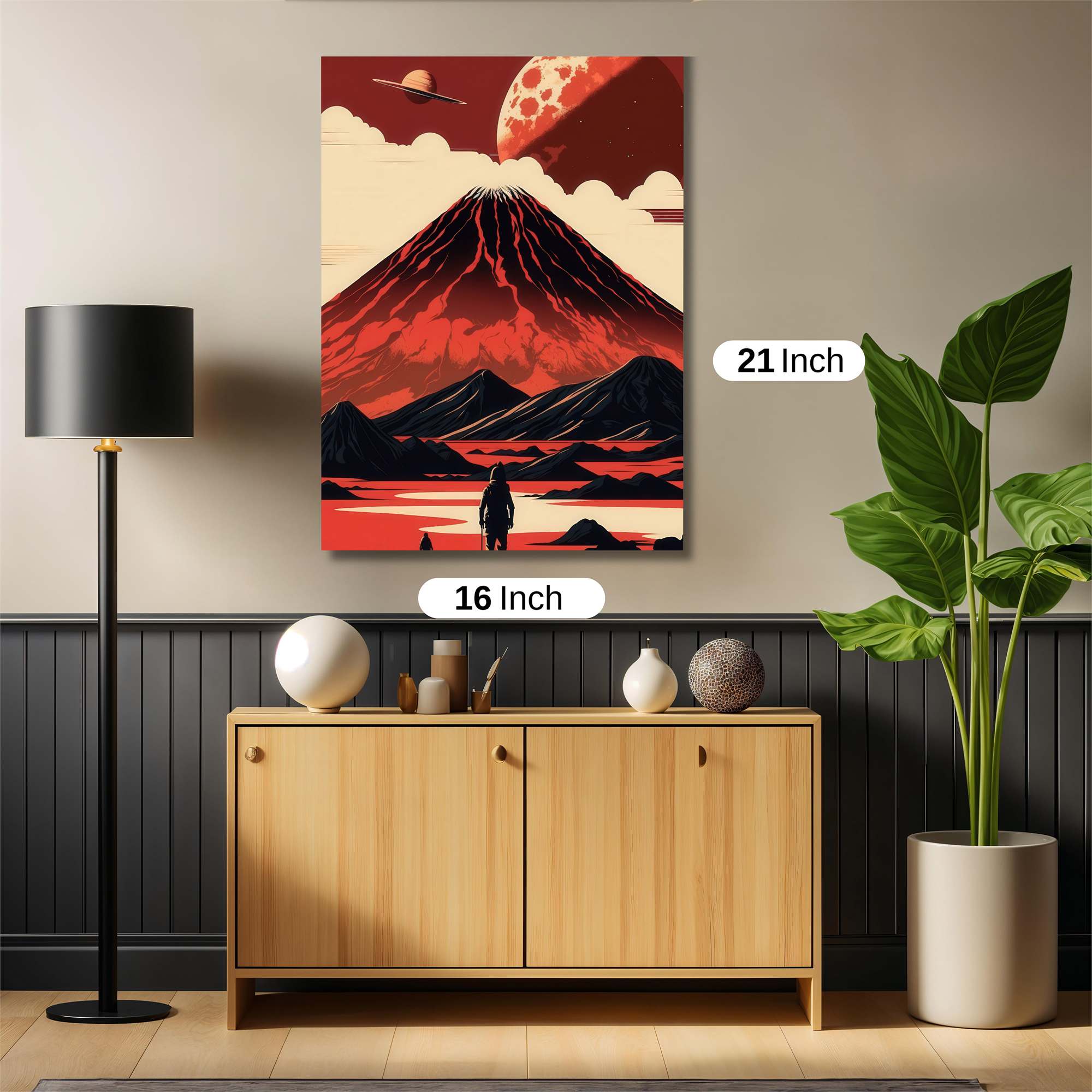 Volcano Odyssey Safe Wall Magnetic / M