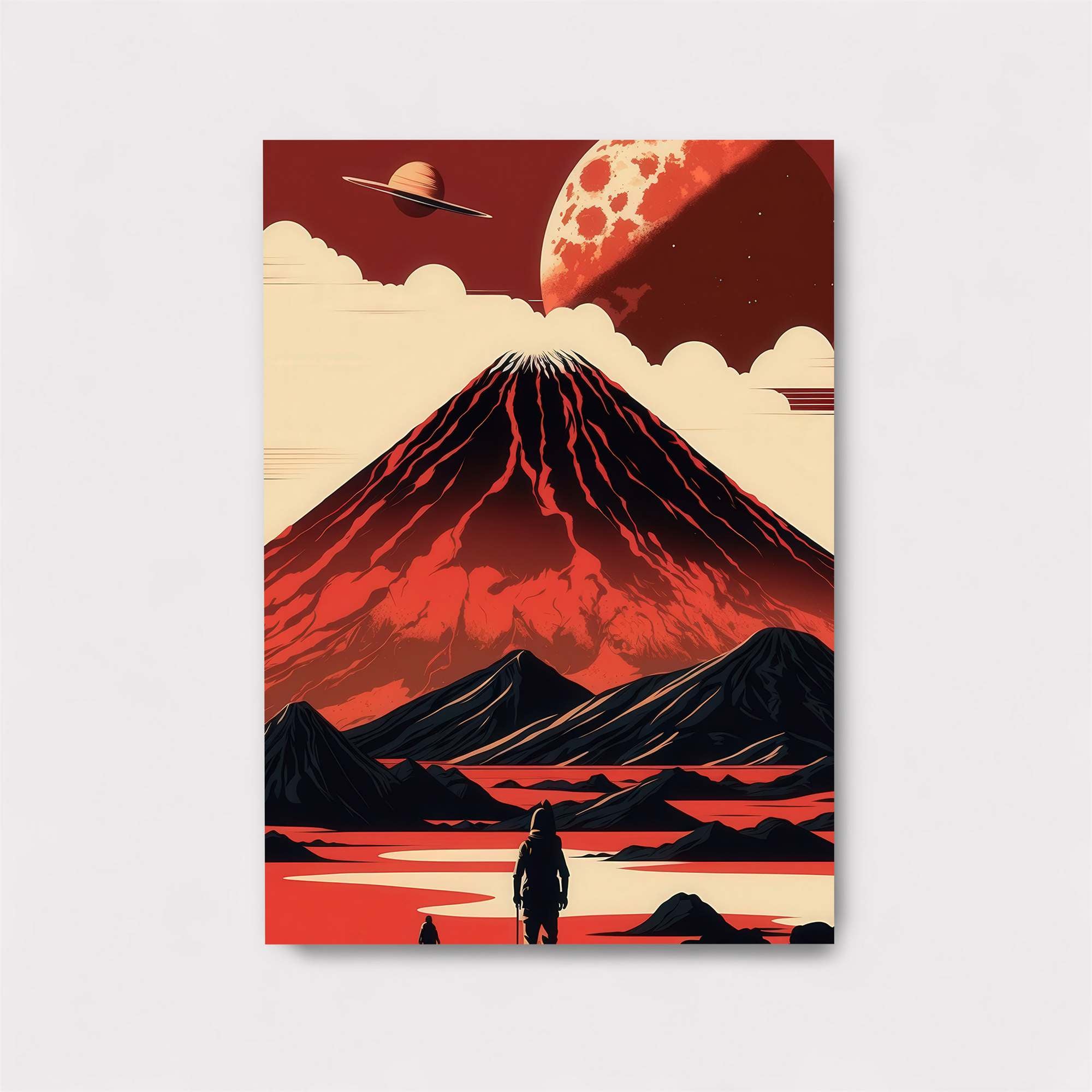 Volcano Odyssey Safe Wall Magnetic / M