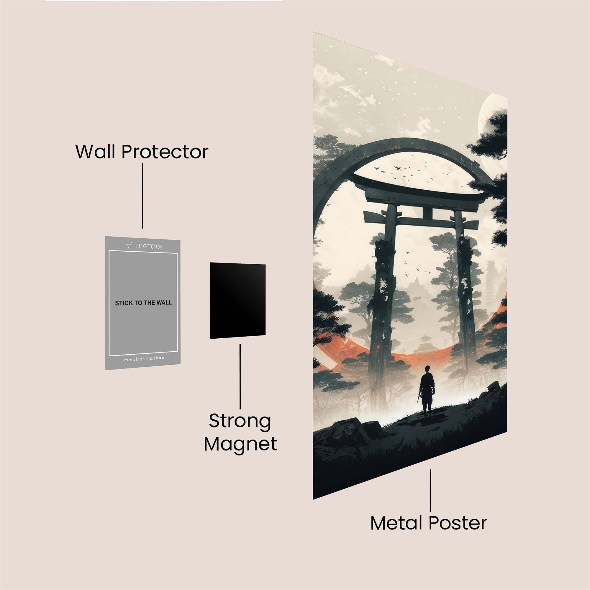 Torii Tranquil Safe Wall Magnetic / M