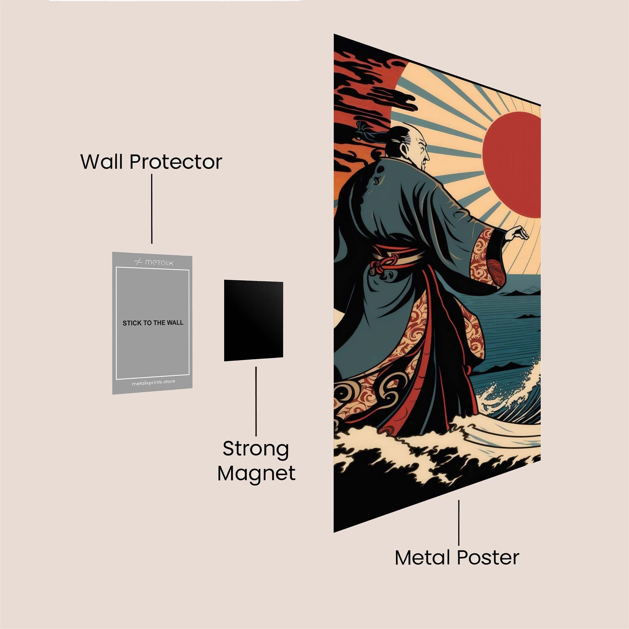 Sunrise Sage Safe Wall Magnetic / M