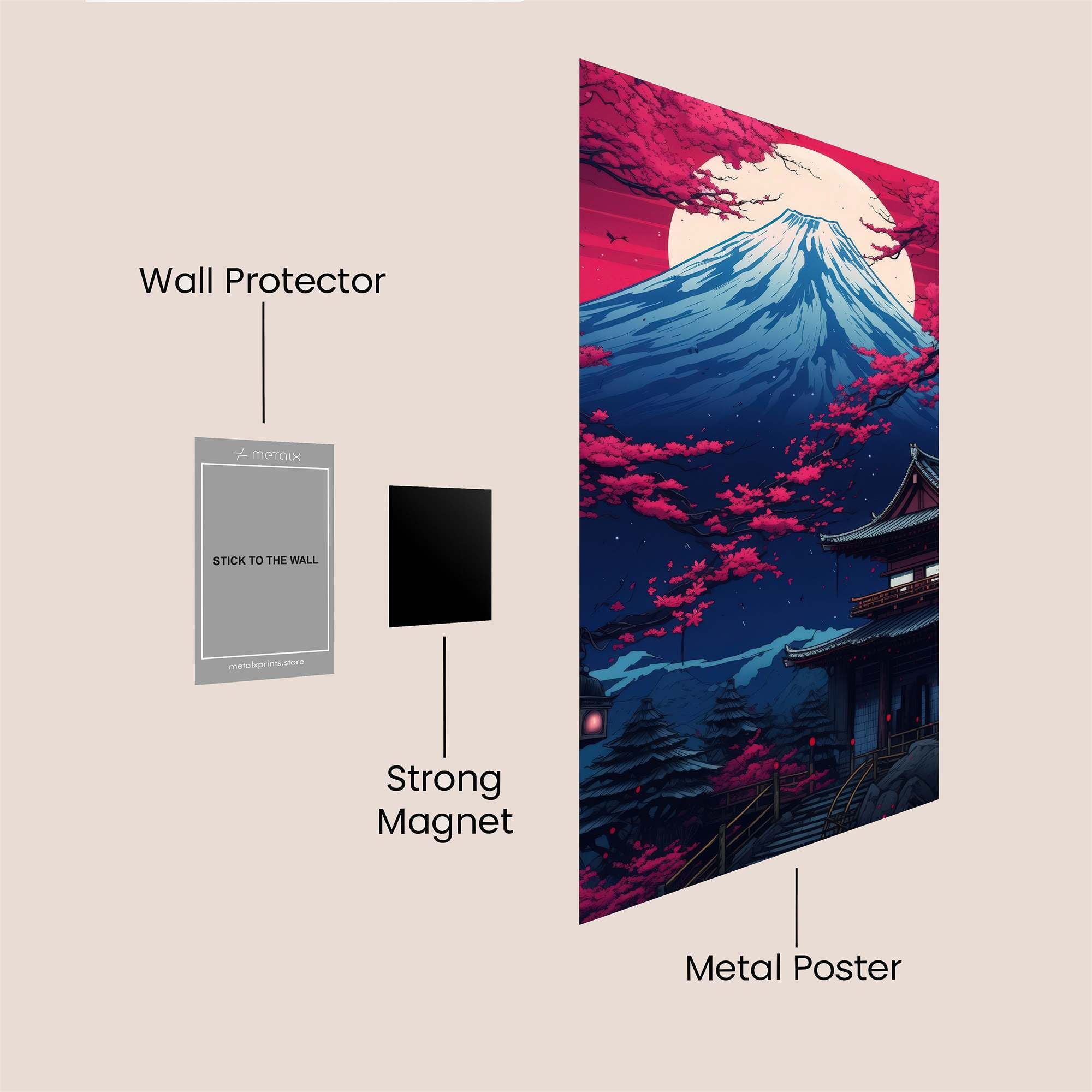 Fuji Dream Safe Wall Magnetic / M