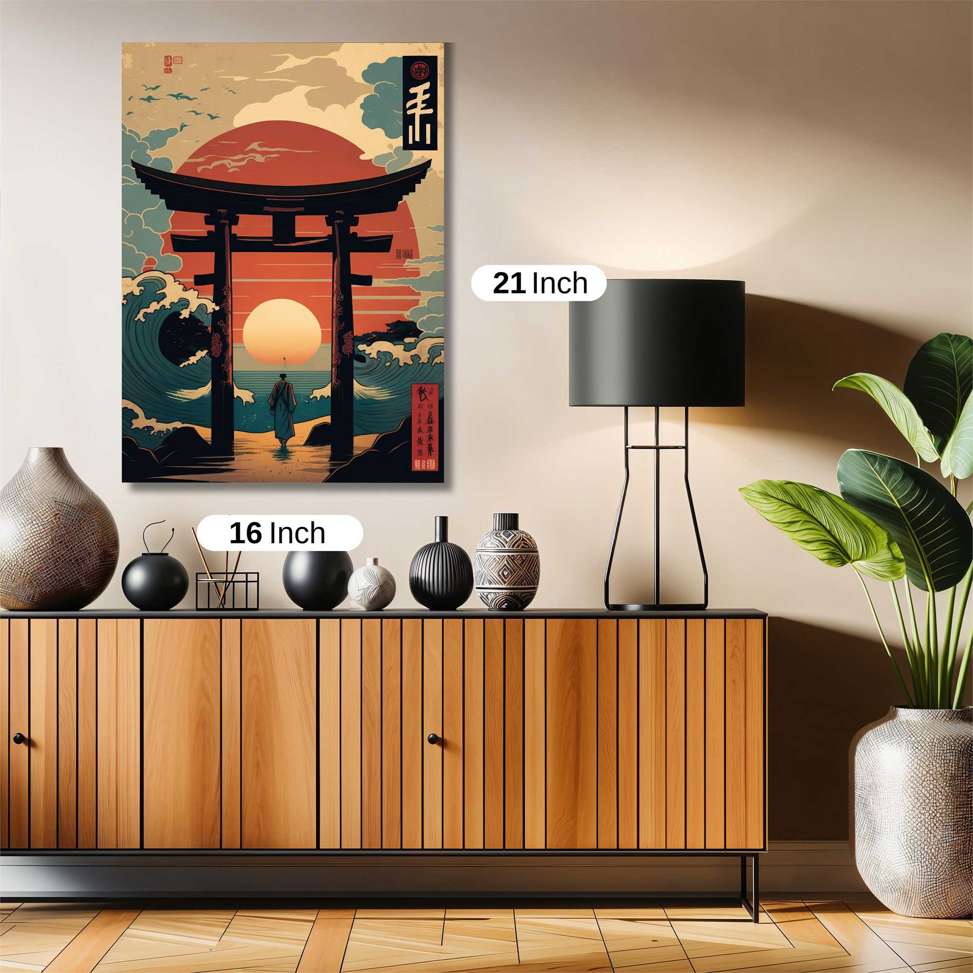 Sunrise Serenity Safe Wall Magnetic / M