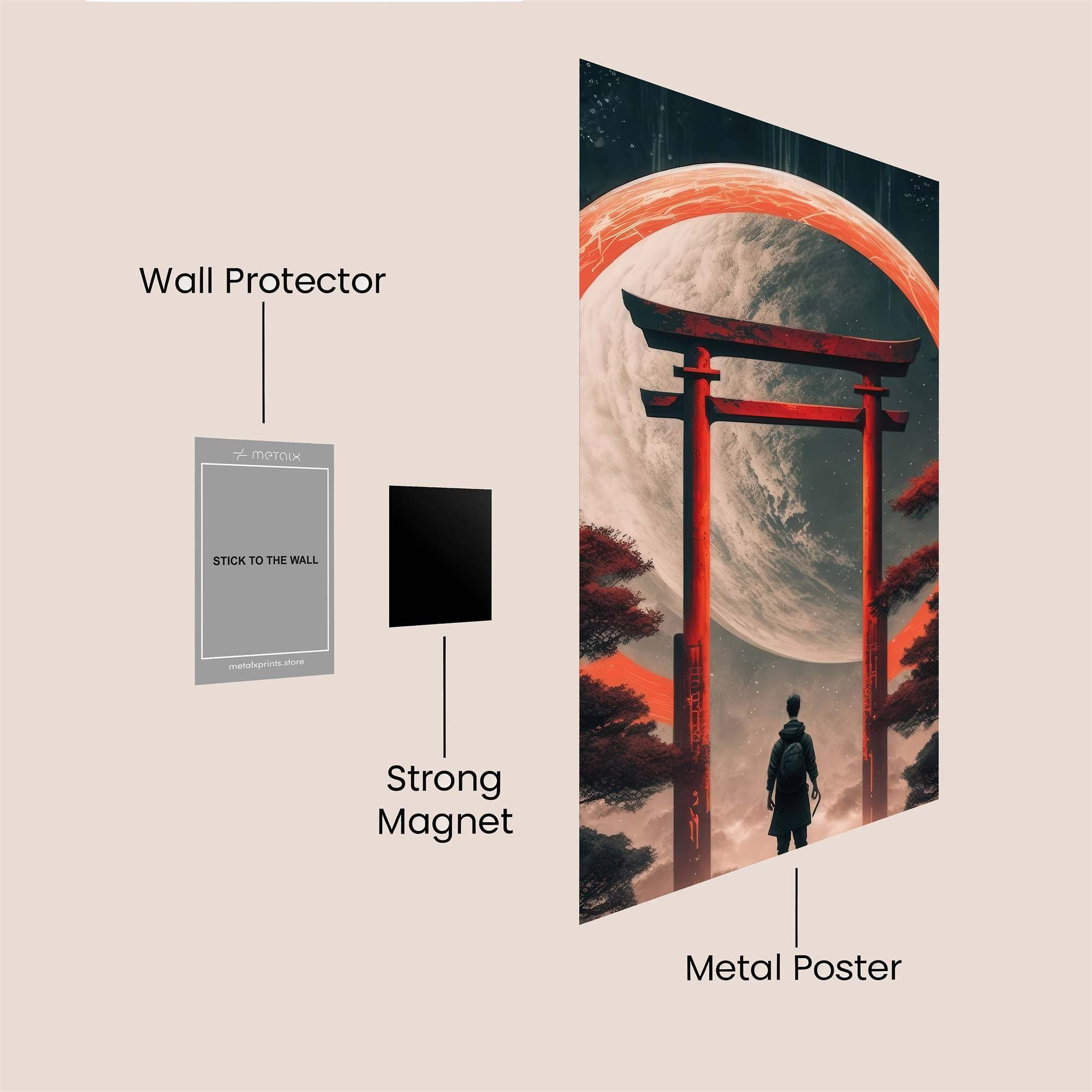 Torii Tranquil Safe Wall Magnetic / M