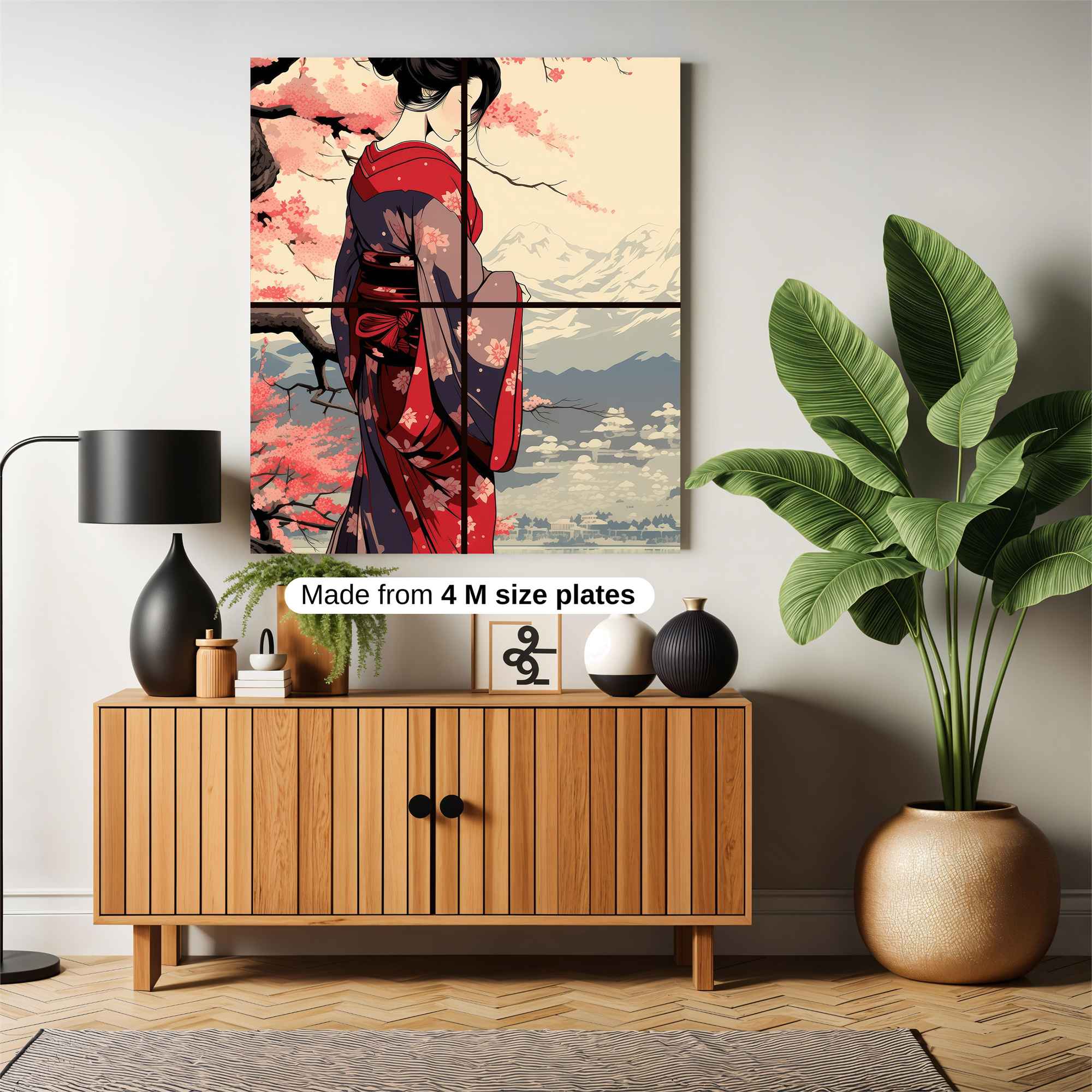 Geisha Serenity Safe Wall Magnetic / M