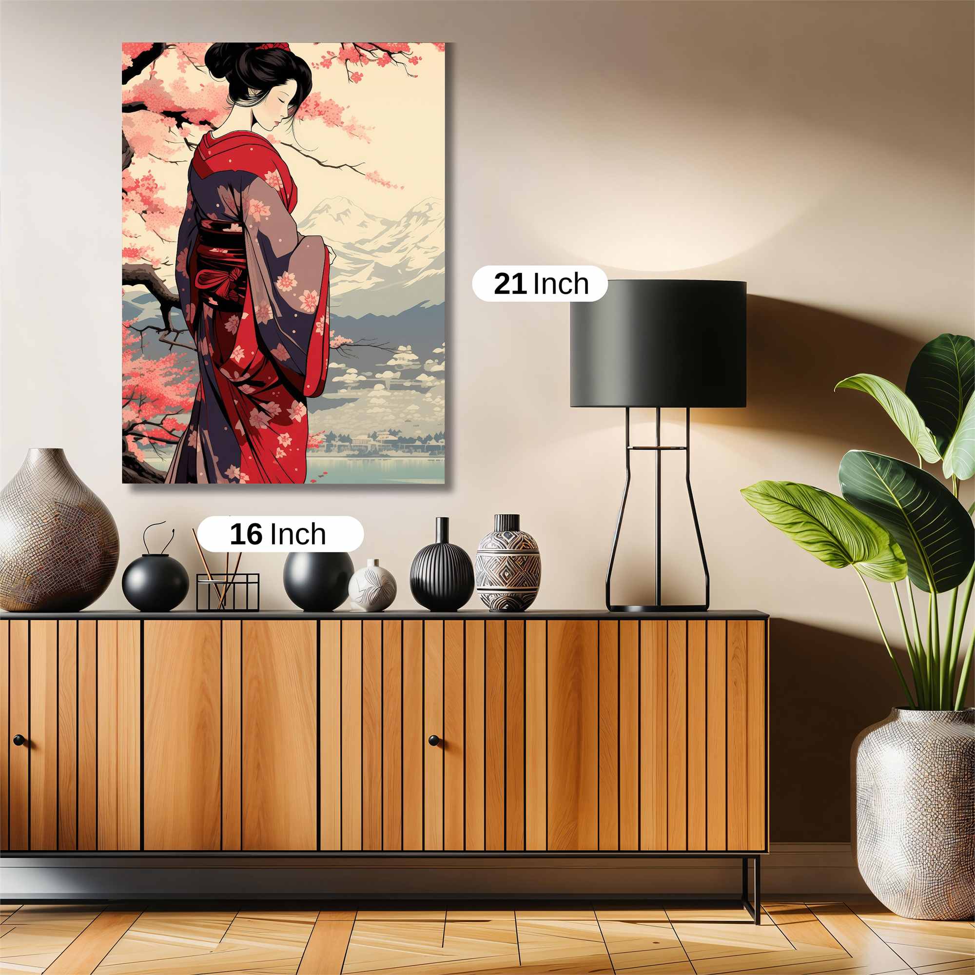 Geisha Serenity Safe Wall Magnetic / M