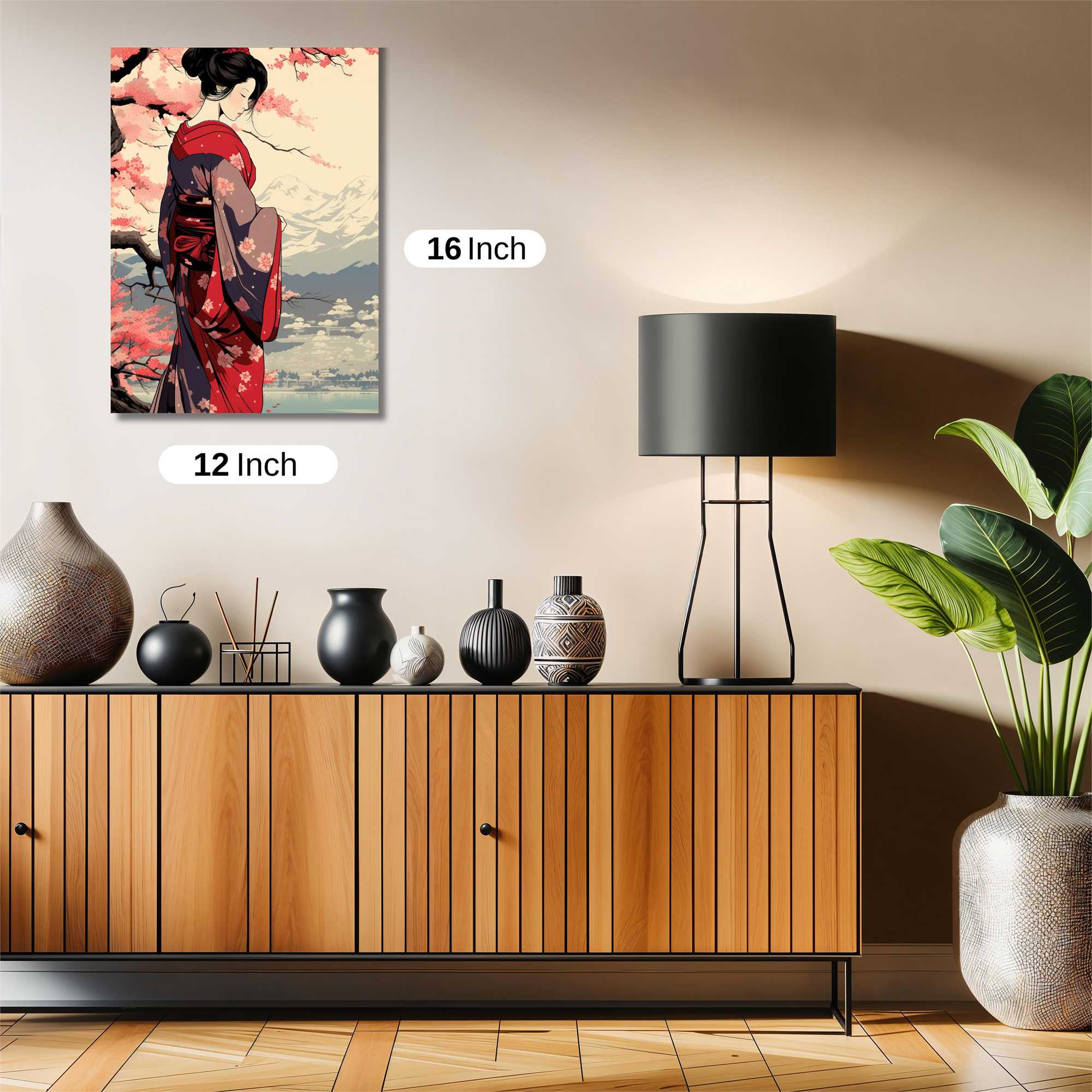 Geisha Serenity Safe Wall Magnetic / M