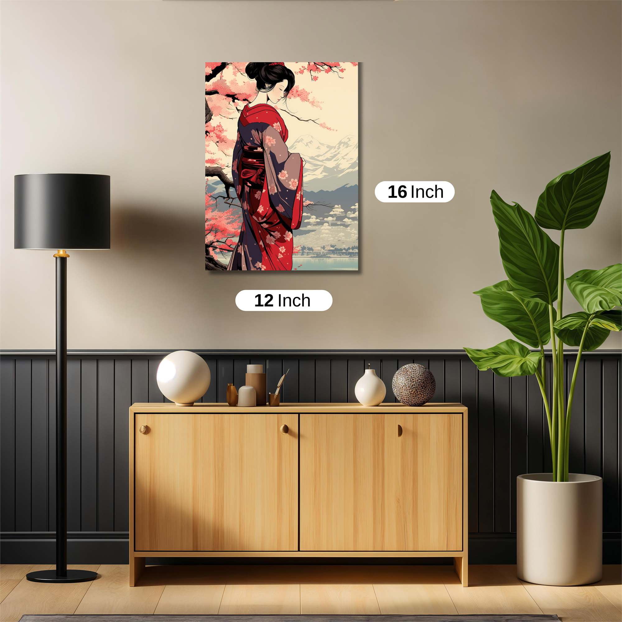 Geisha Serenity Safe Wall Magnetic / M