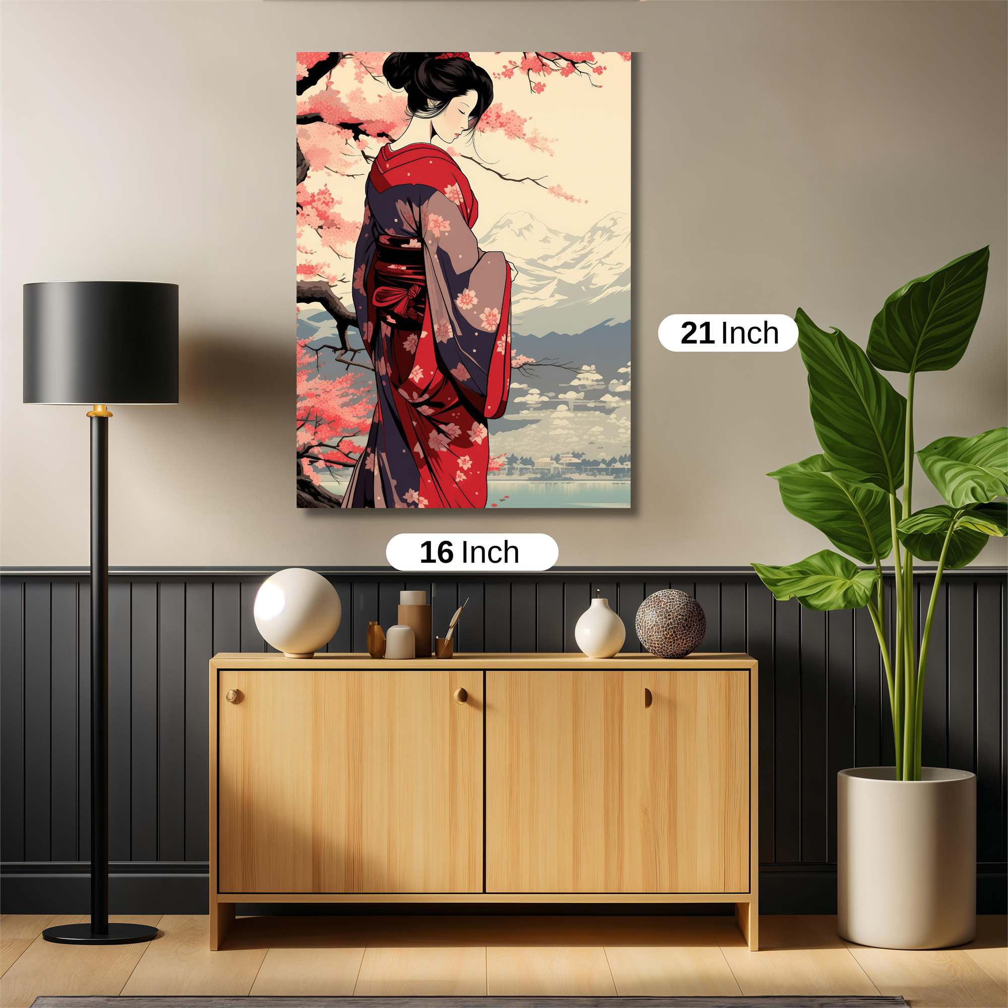 Geisha Serenity Safe Wall Magnetic / M