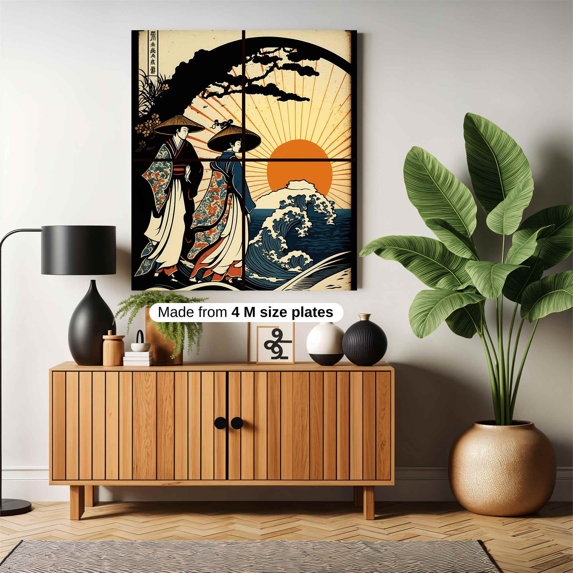 Sunrise Serenity Safe Wall Magnetic / M