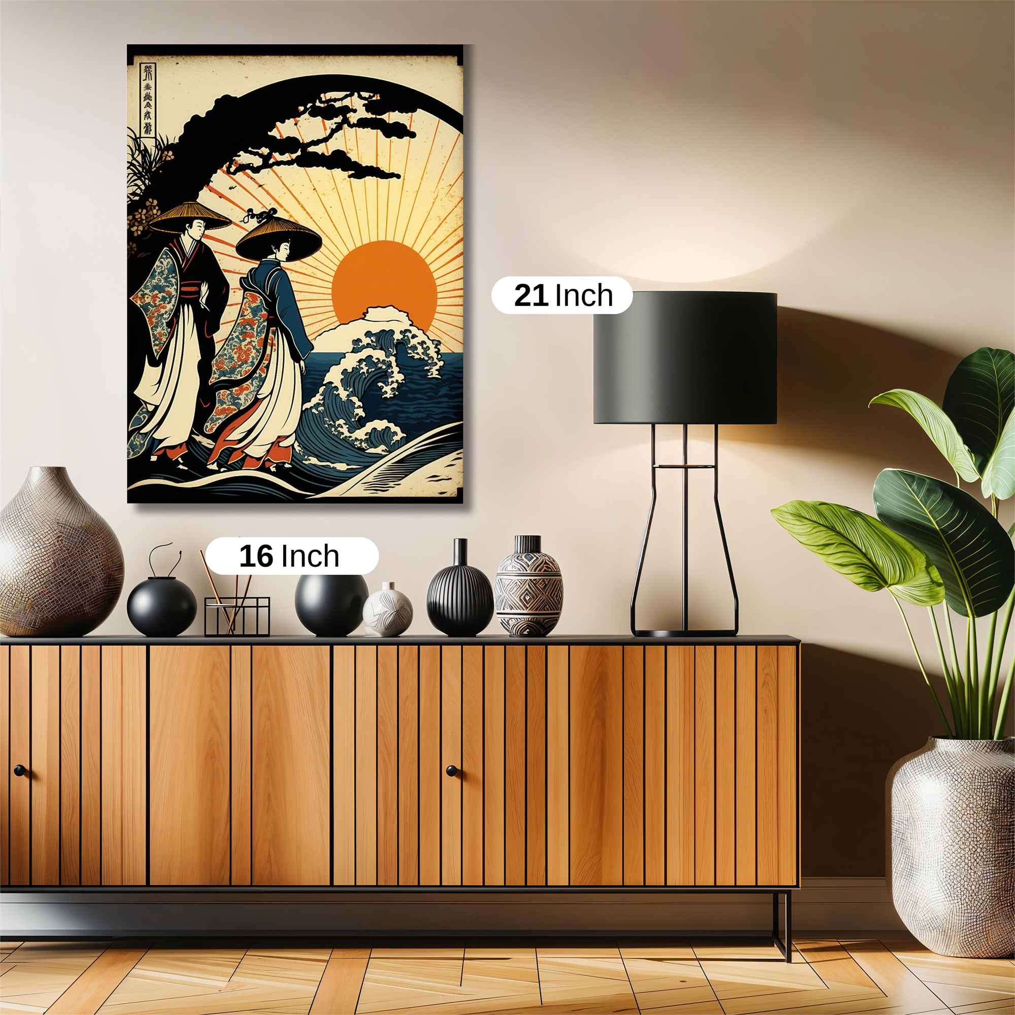 Sunrise Serenity Safe Wall Magnetic / M