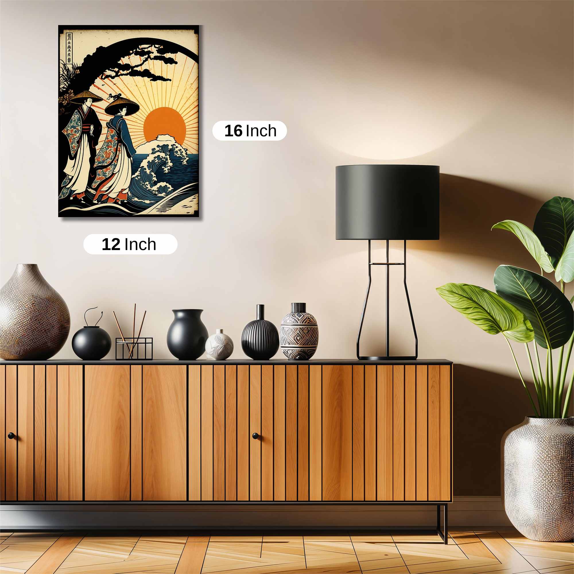 Sunrise Serenity Safe Wall Magnetic / M