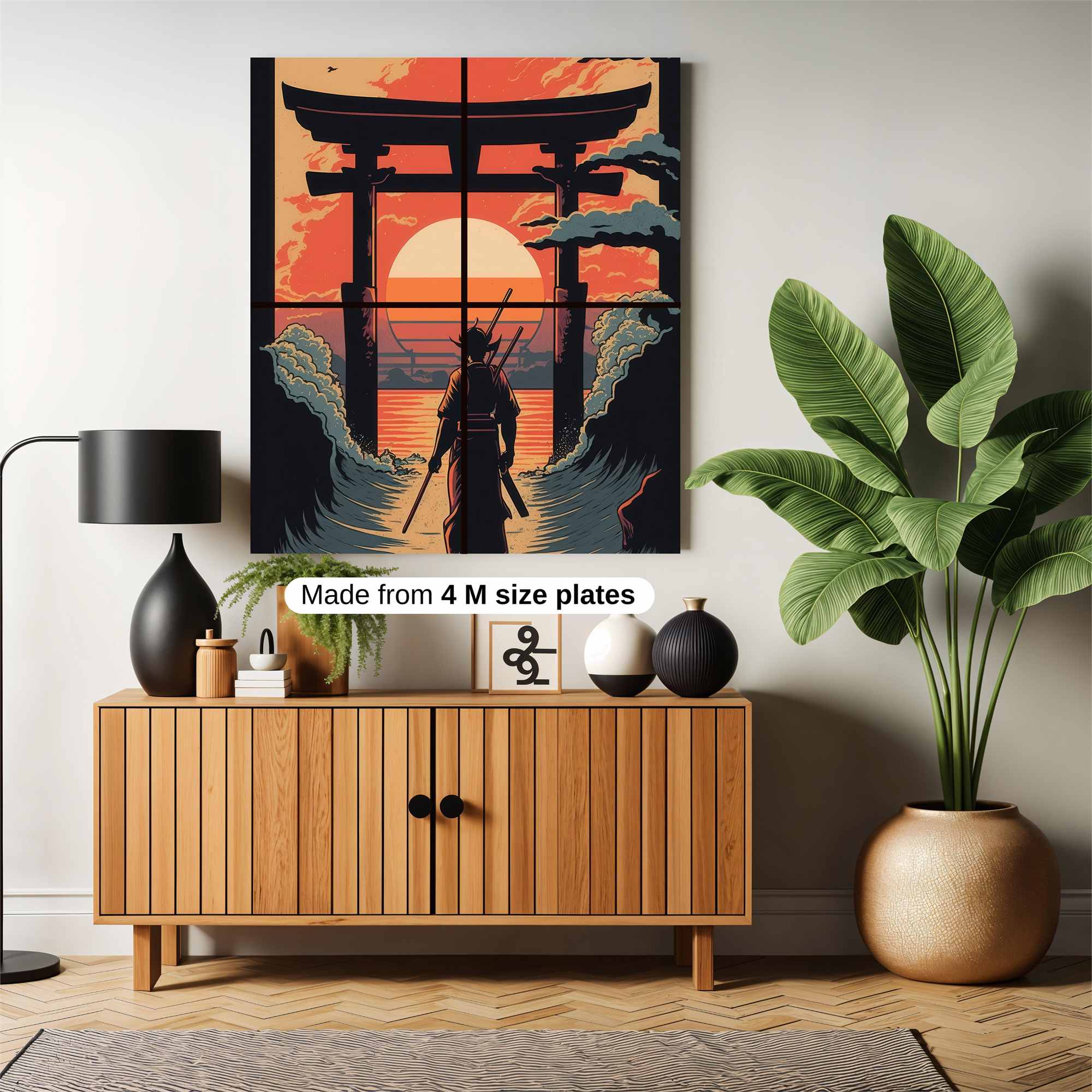 Samurai Serenity Safe Wall Magnetic / M