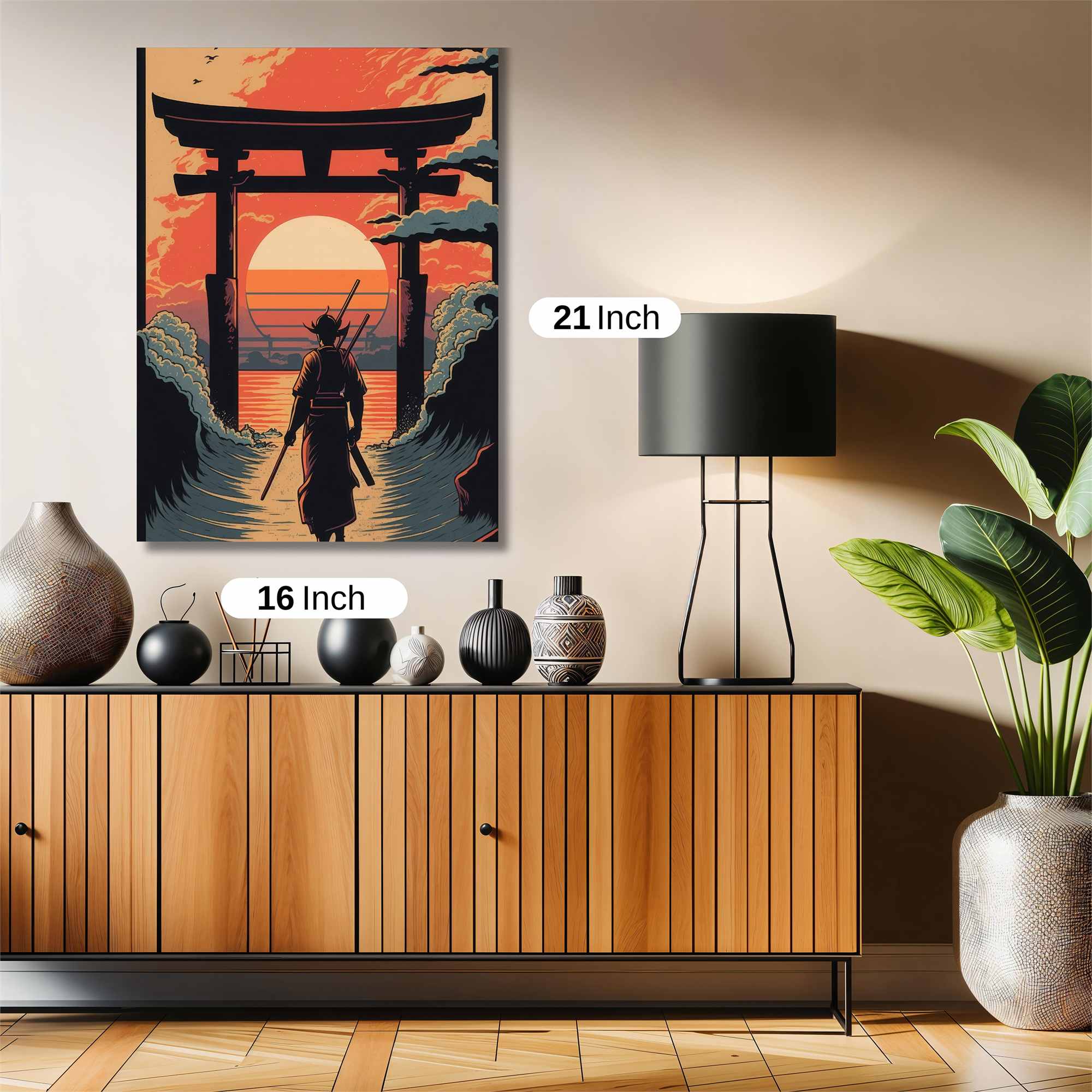 Samurai Serenity Safe Wall Magnetic / M