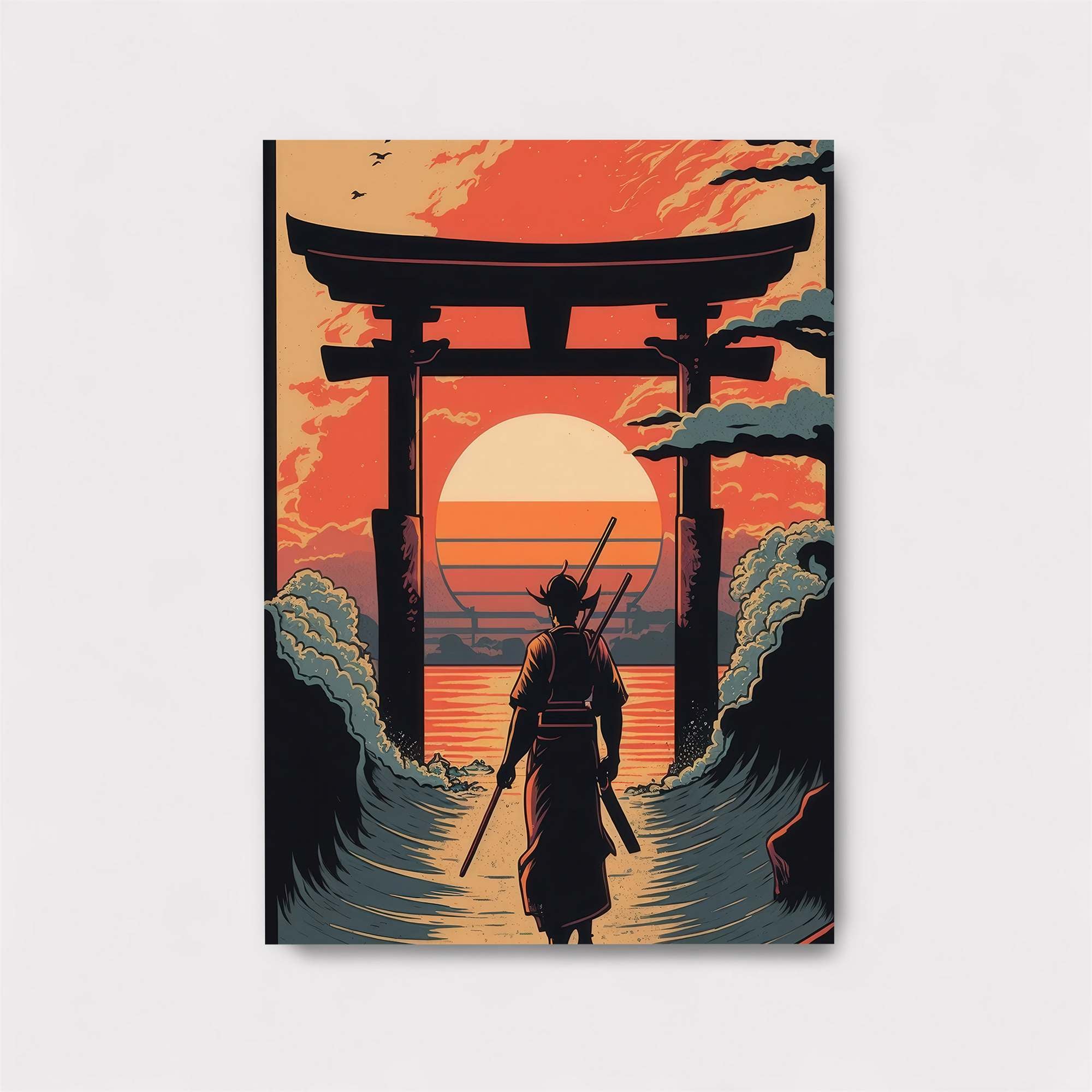 Samurai Serenity Safe Wall Magnetic / M