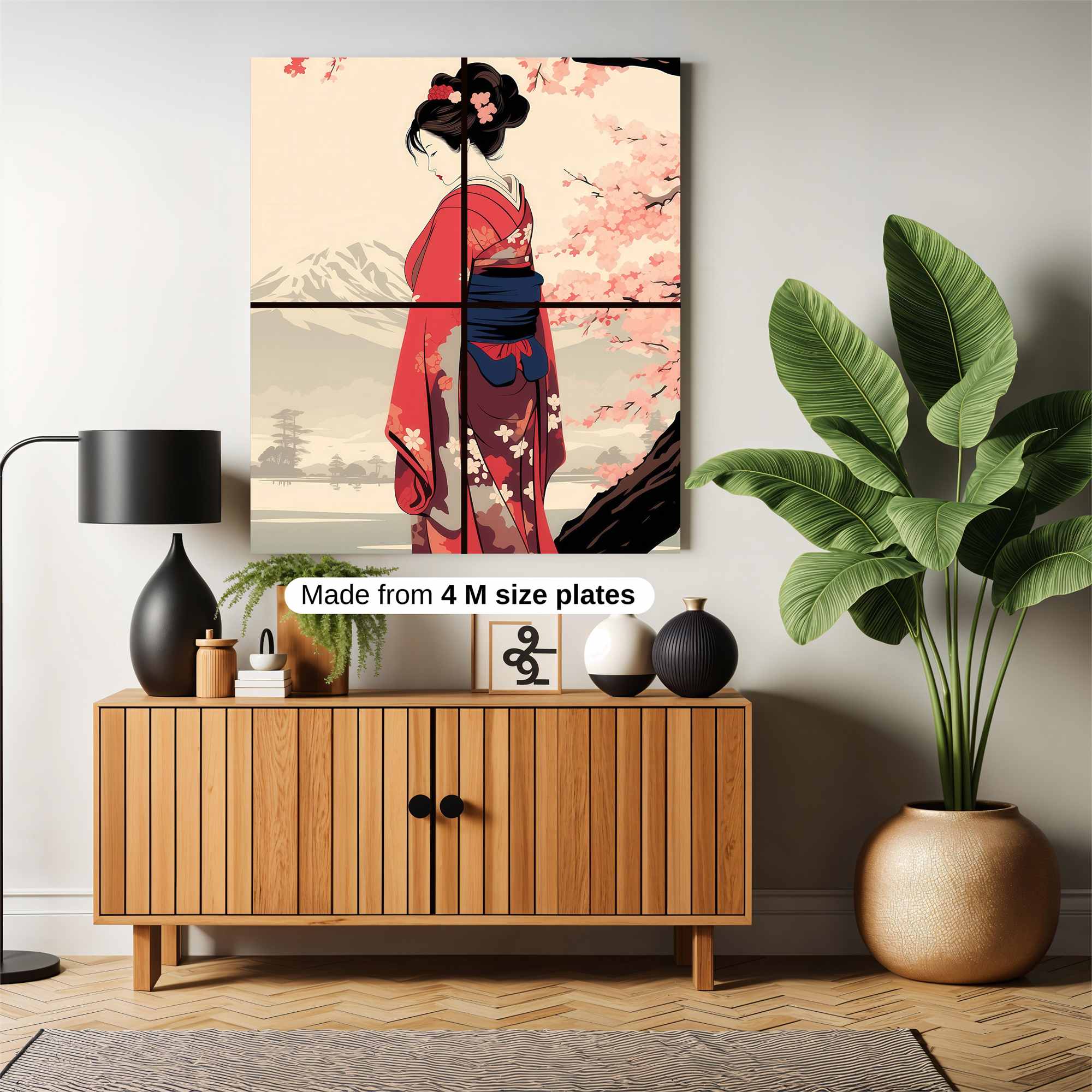 Geisha Serenity Safe Wall Magnetic / M