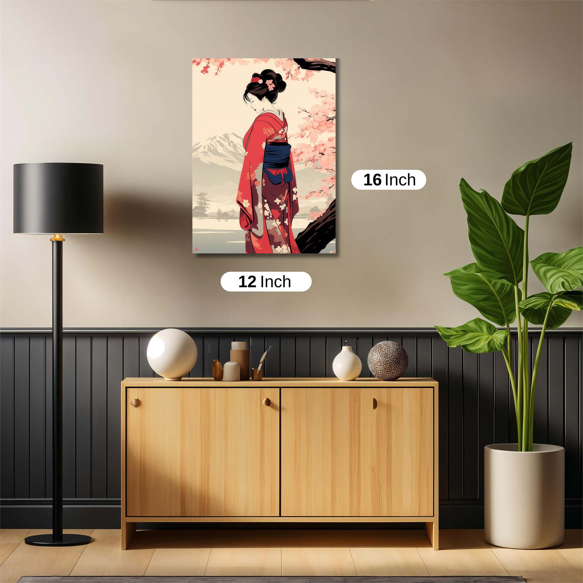 Geisha Serenity Safe Wall Magnetic / M