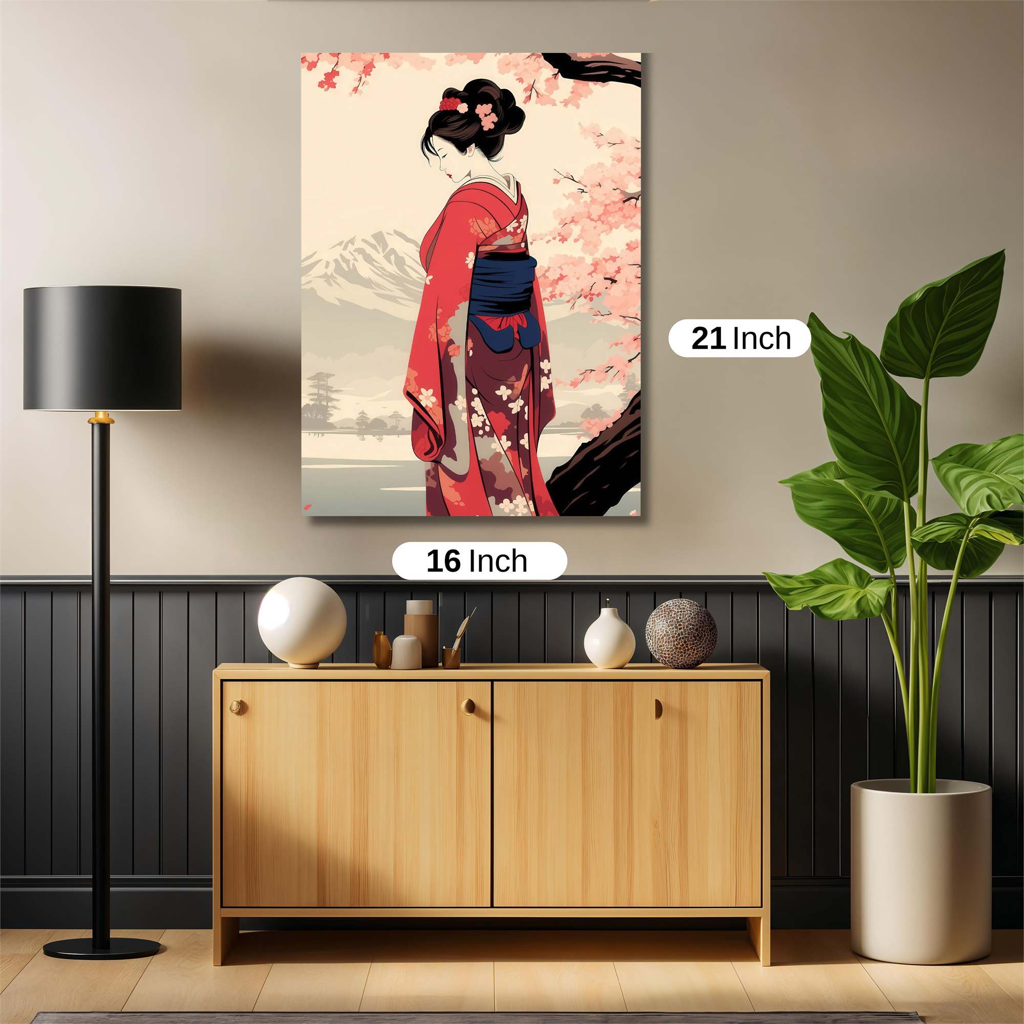 Geisha Serenity Safe Wall Magnetic / M