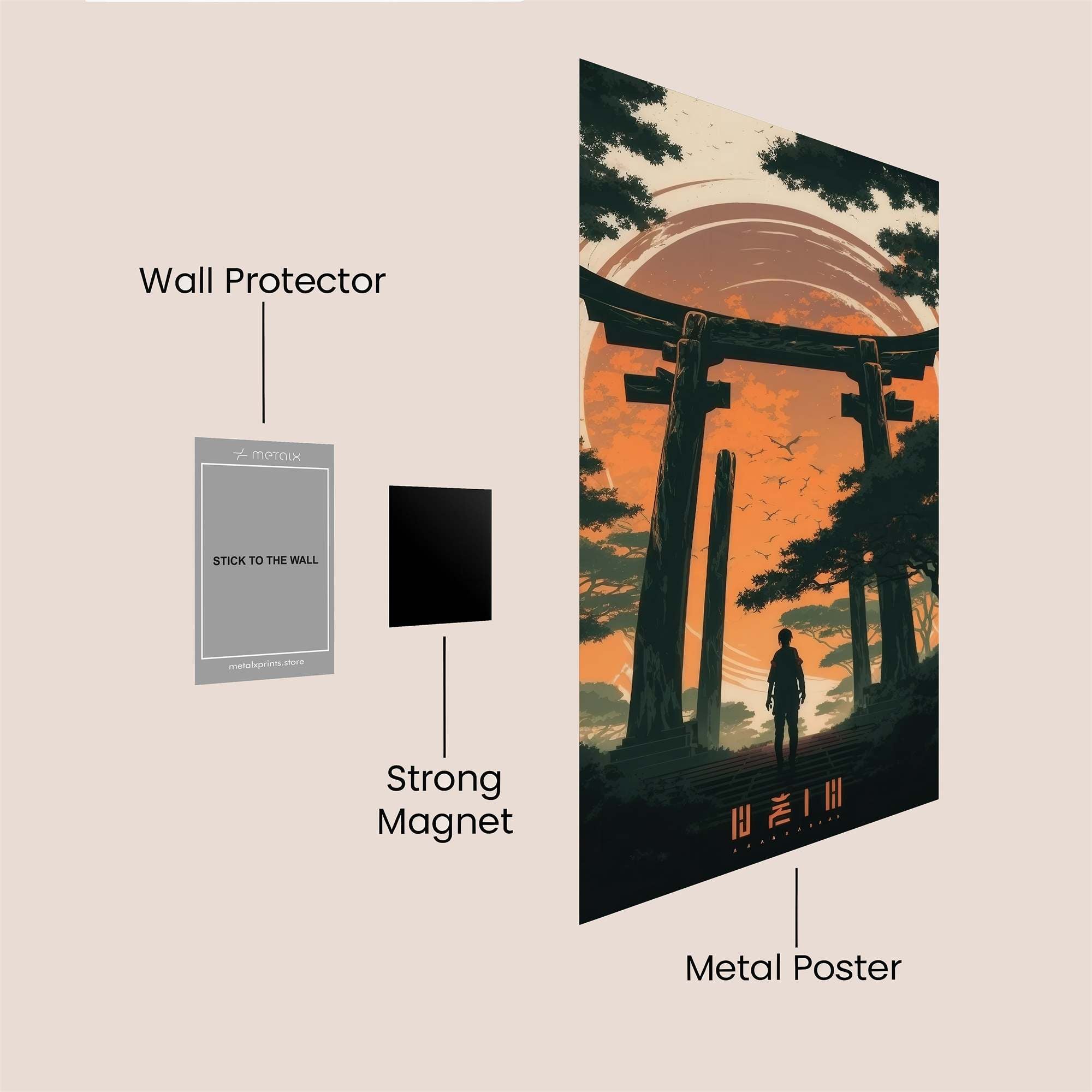 Torii Tranquil Safe Wall Magnetic / M
