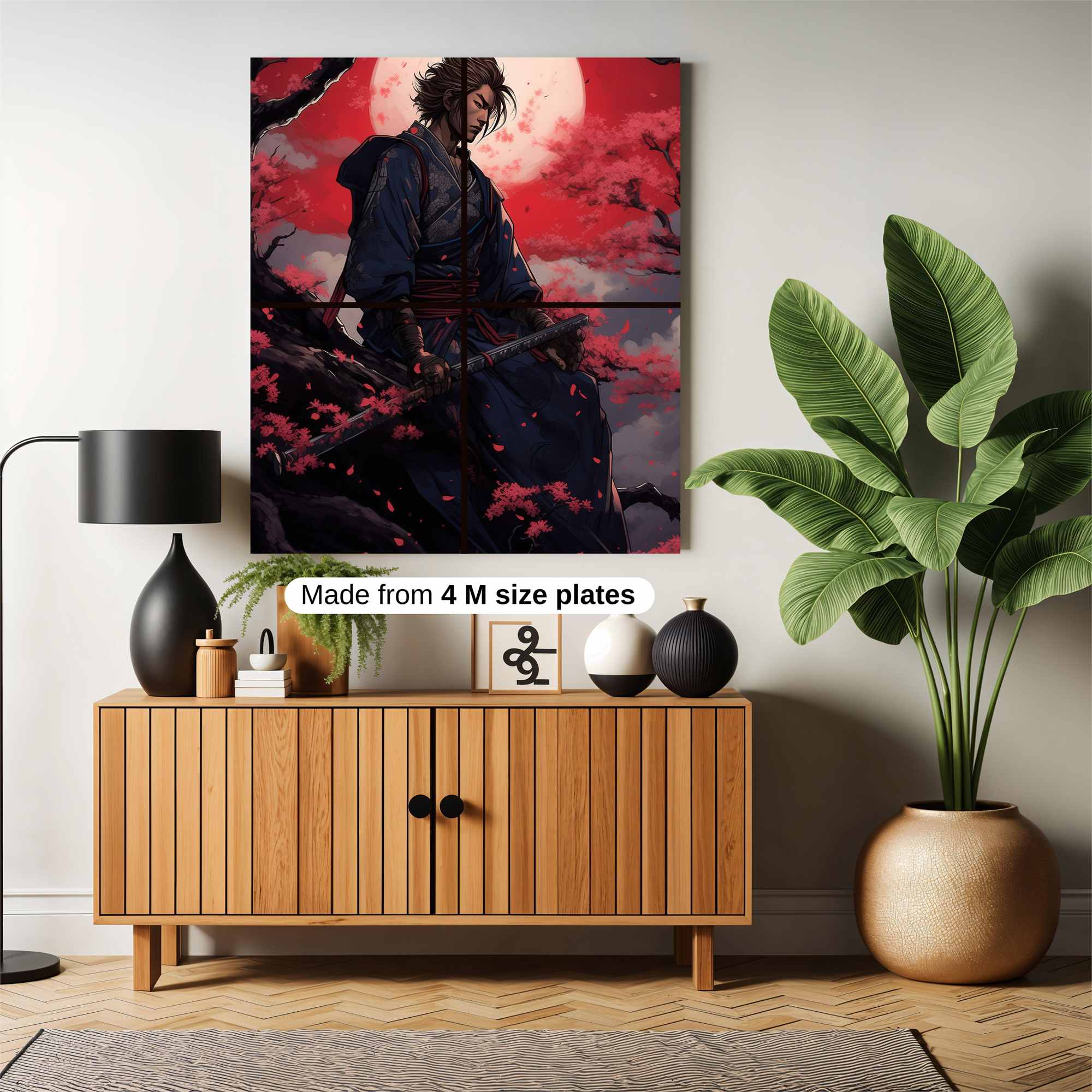 Samurai Serenity Safe Wall Magnetic / M