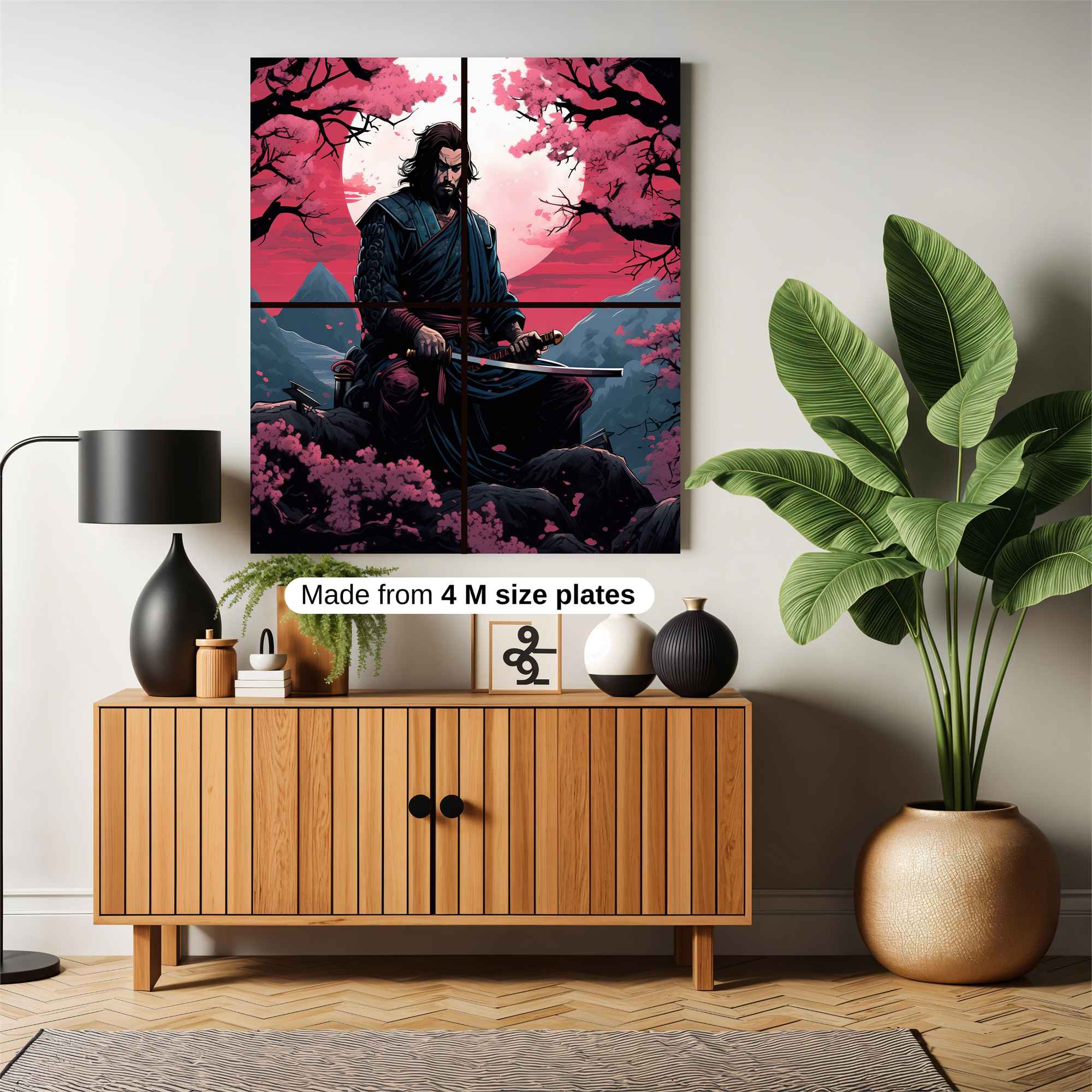 Samurai Serenity Safe Wall Magnetic / M