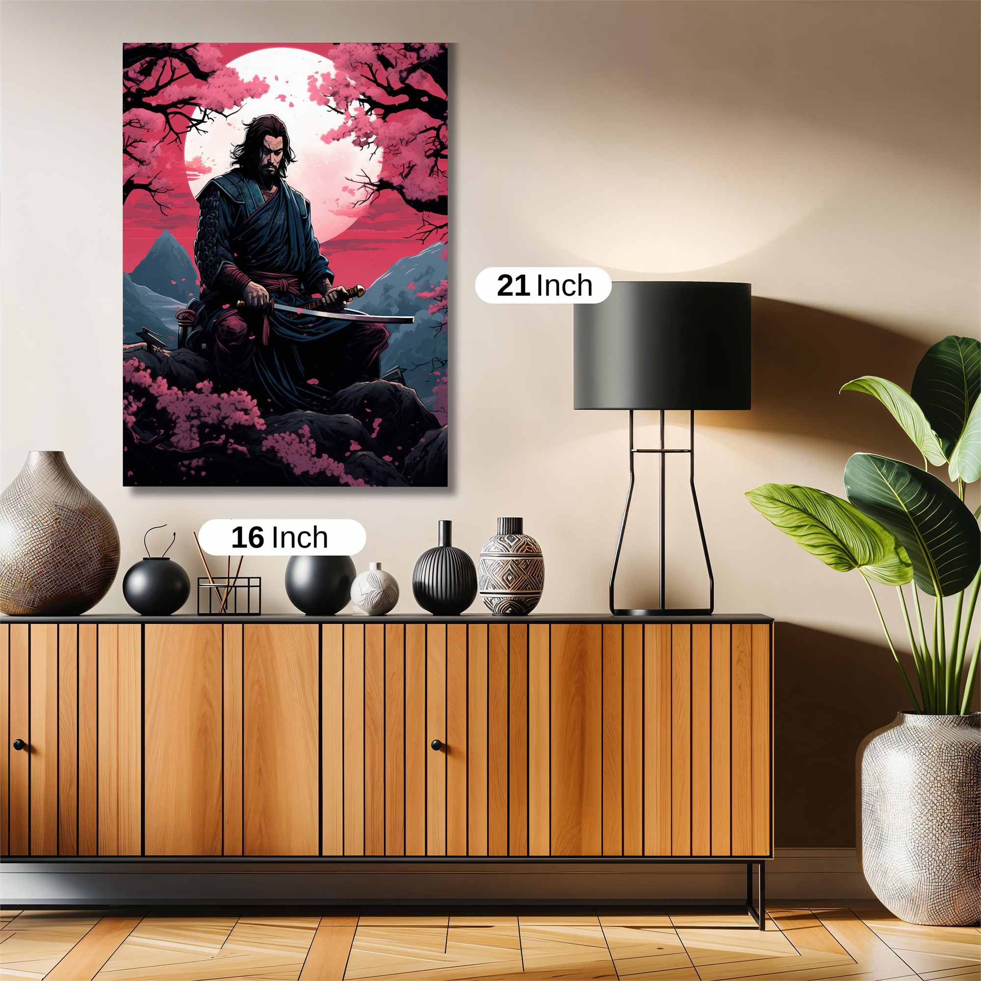 Samurai Serenity Safe Wall Magnetic / M