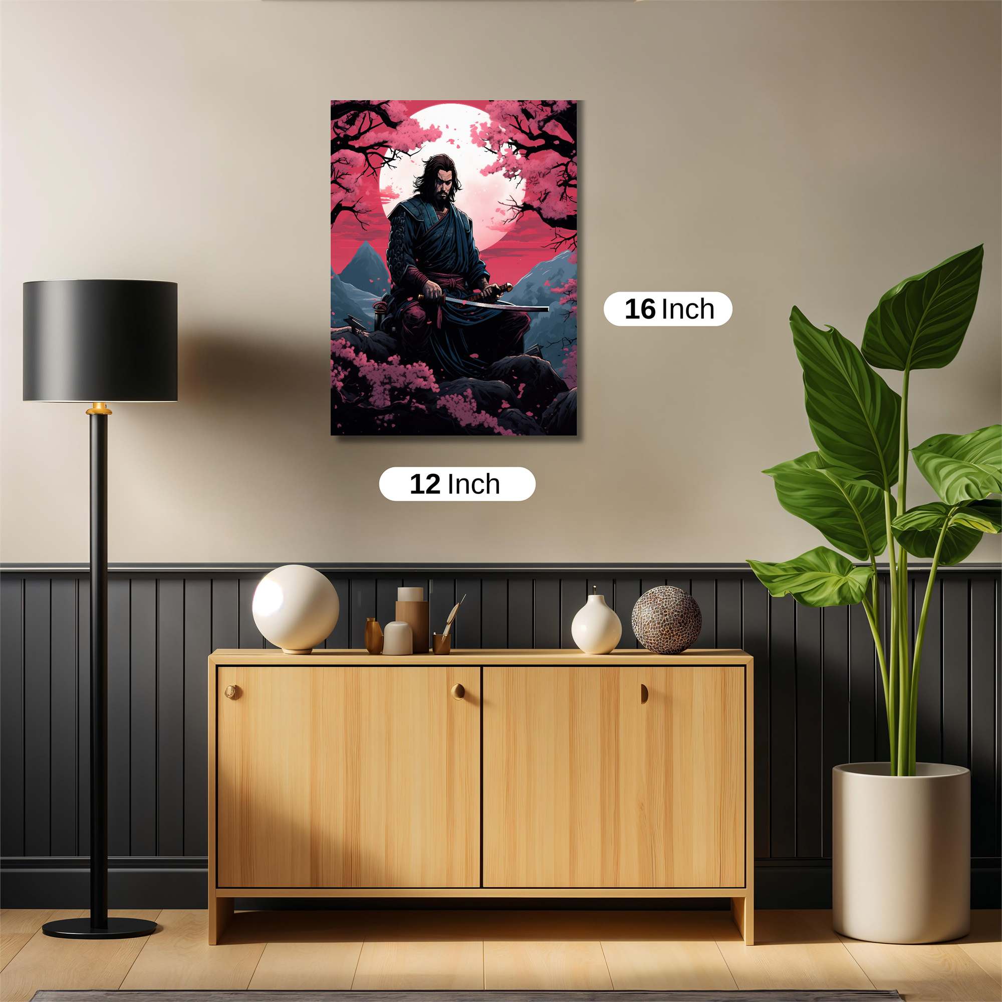 Samurai Serenity Safe Wall Magnetic / M