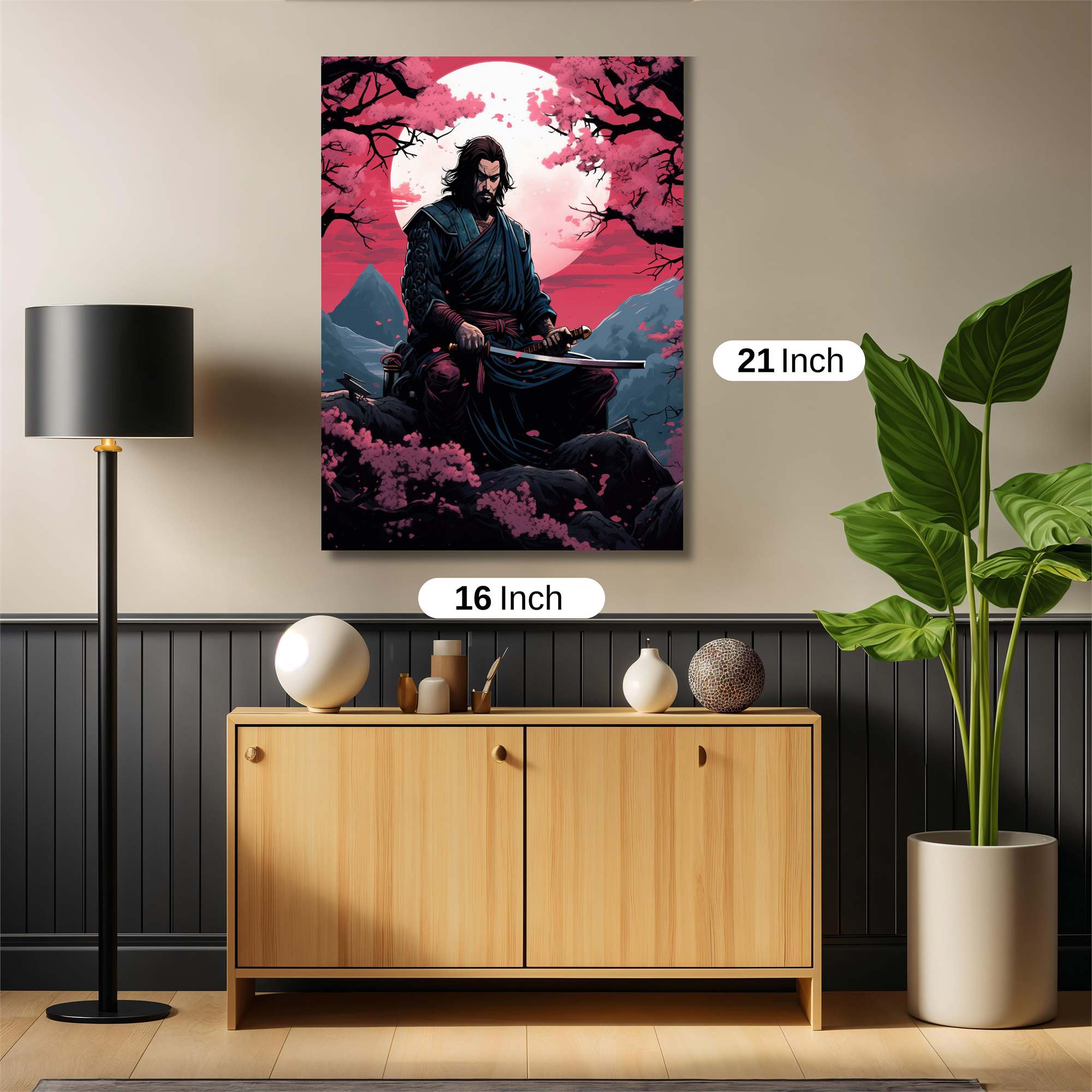 Samurai Serenity Safe Wall Magnetic / M