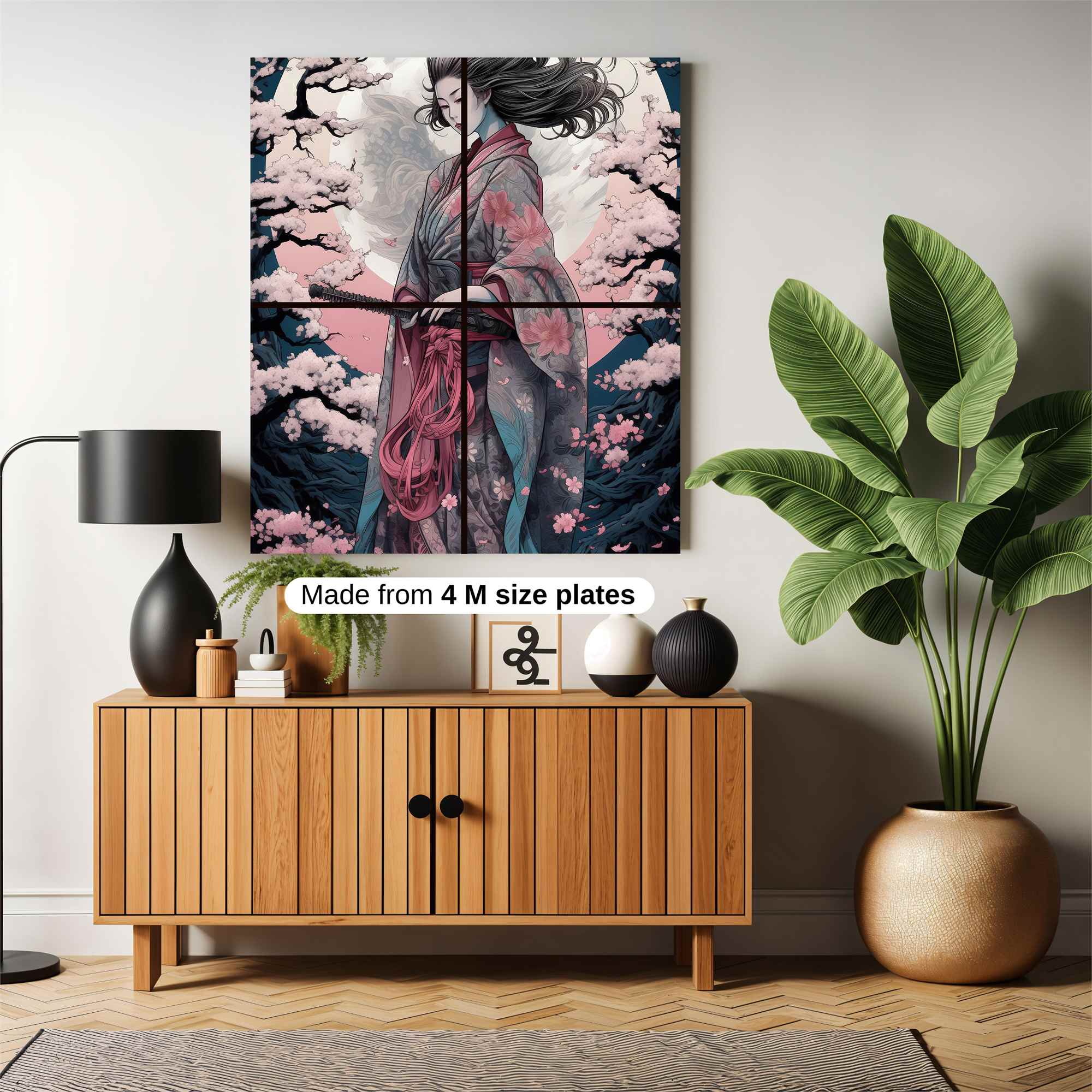 Samurai Serenity Safe Wall Magnetic / M