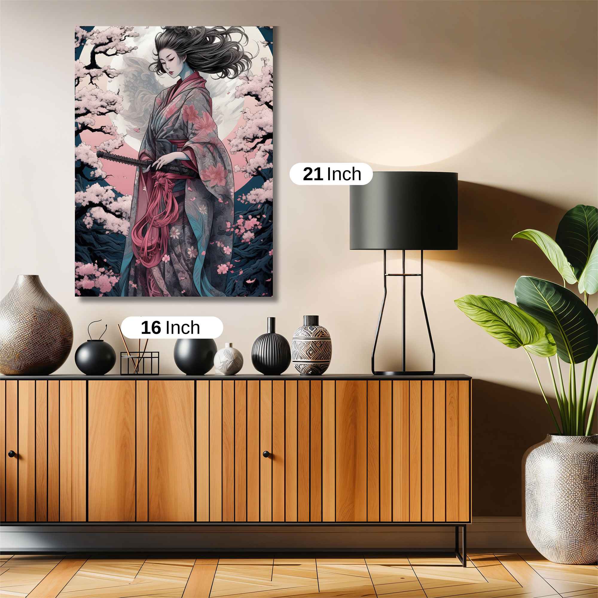 Samurai Serenity Safe Wall Magnetic / M