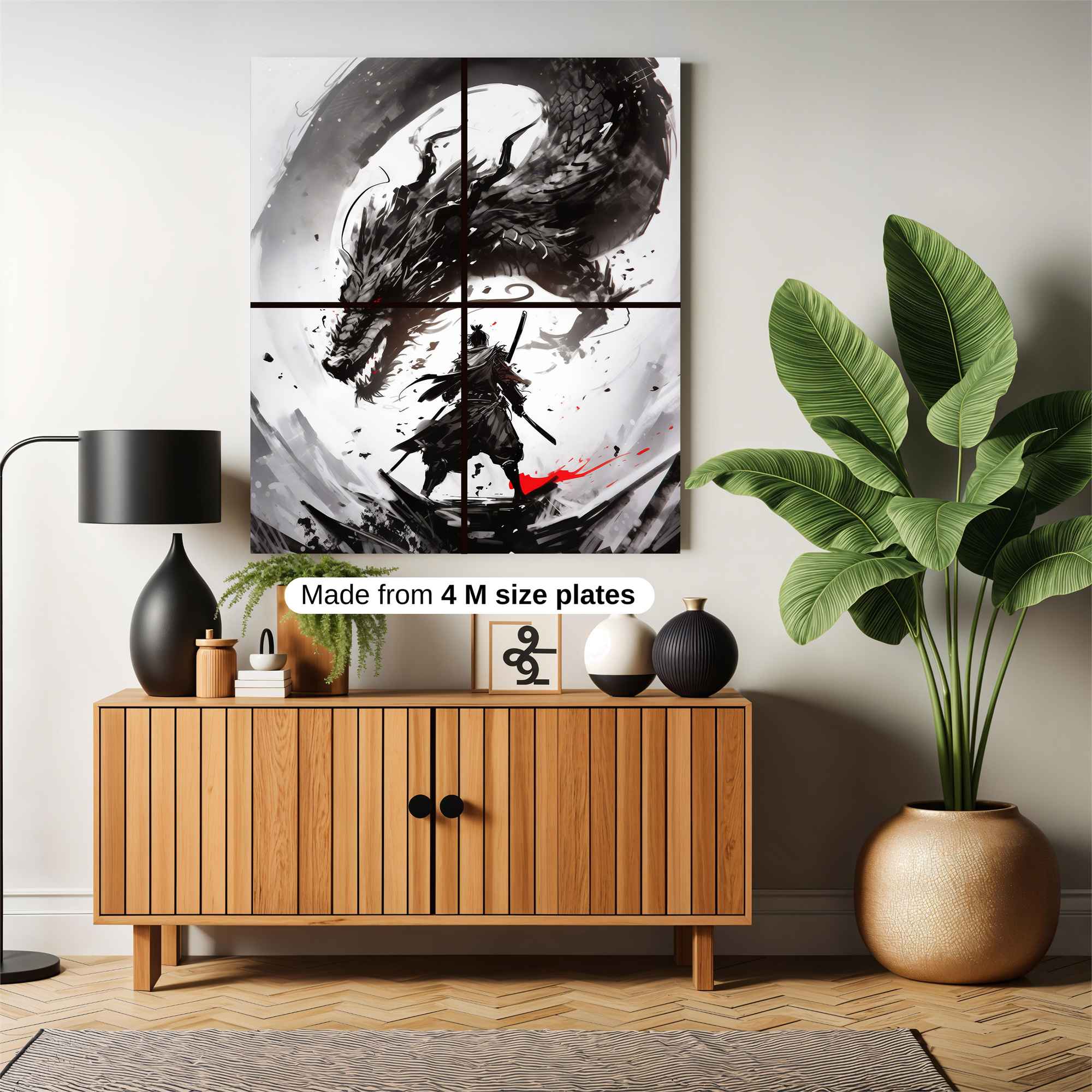Samurai Clash Safe Wall Magnetic / M