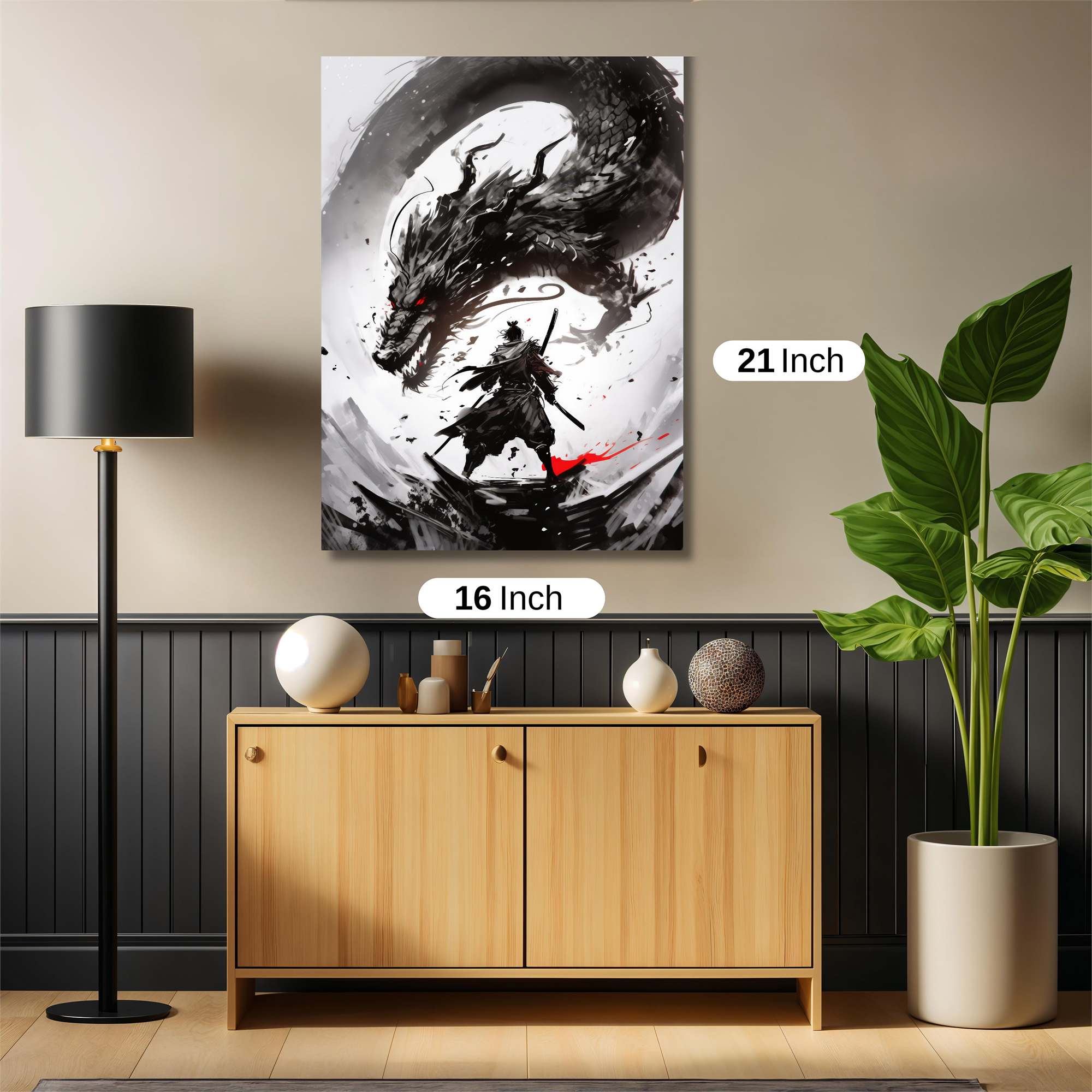 Samurai Clash Safe Wall Magnetic / M