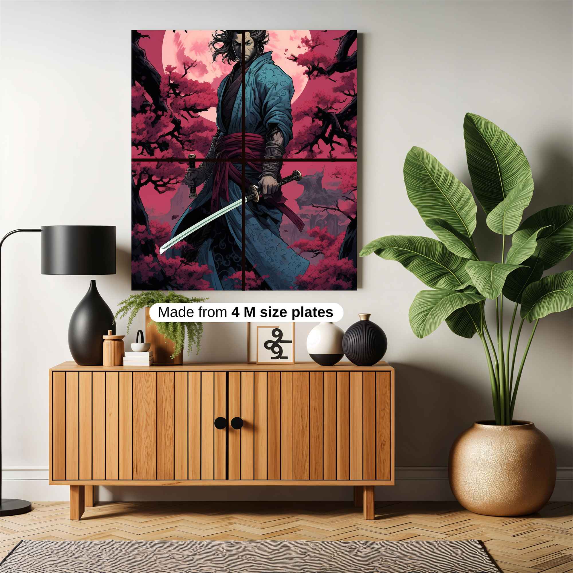 Samurai Serenity Safe Wall Magnetic / M