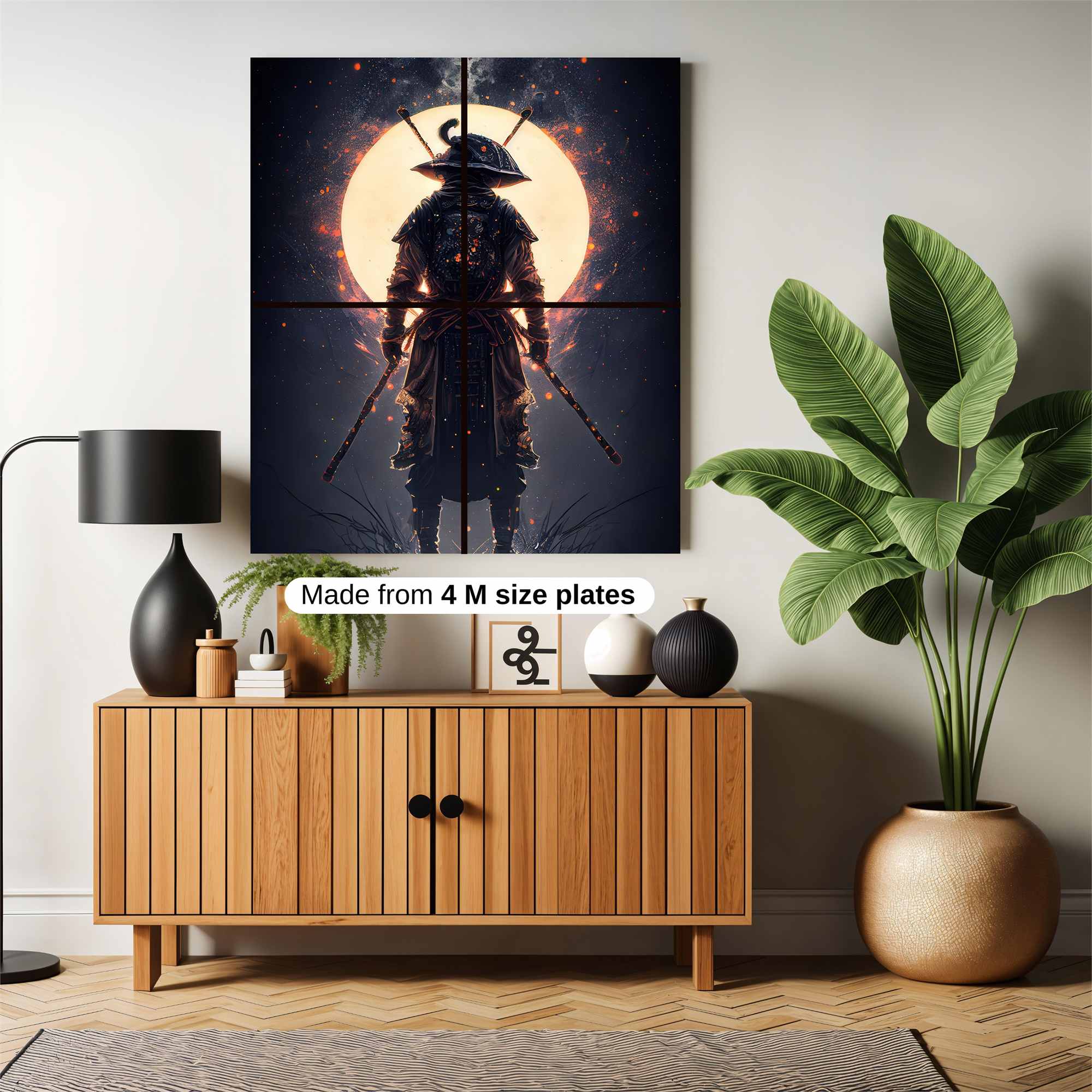 Samurai Serenity Safe Wall Magnetic / M