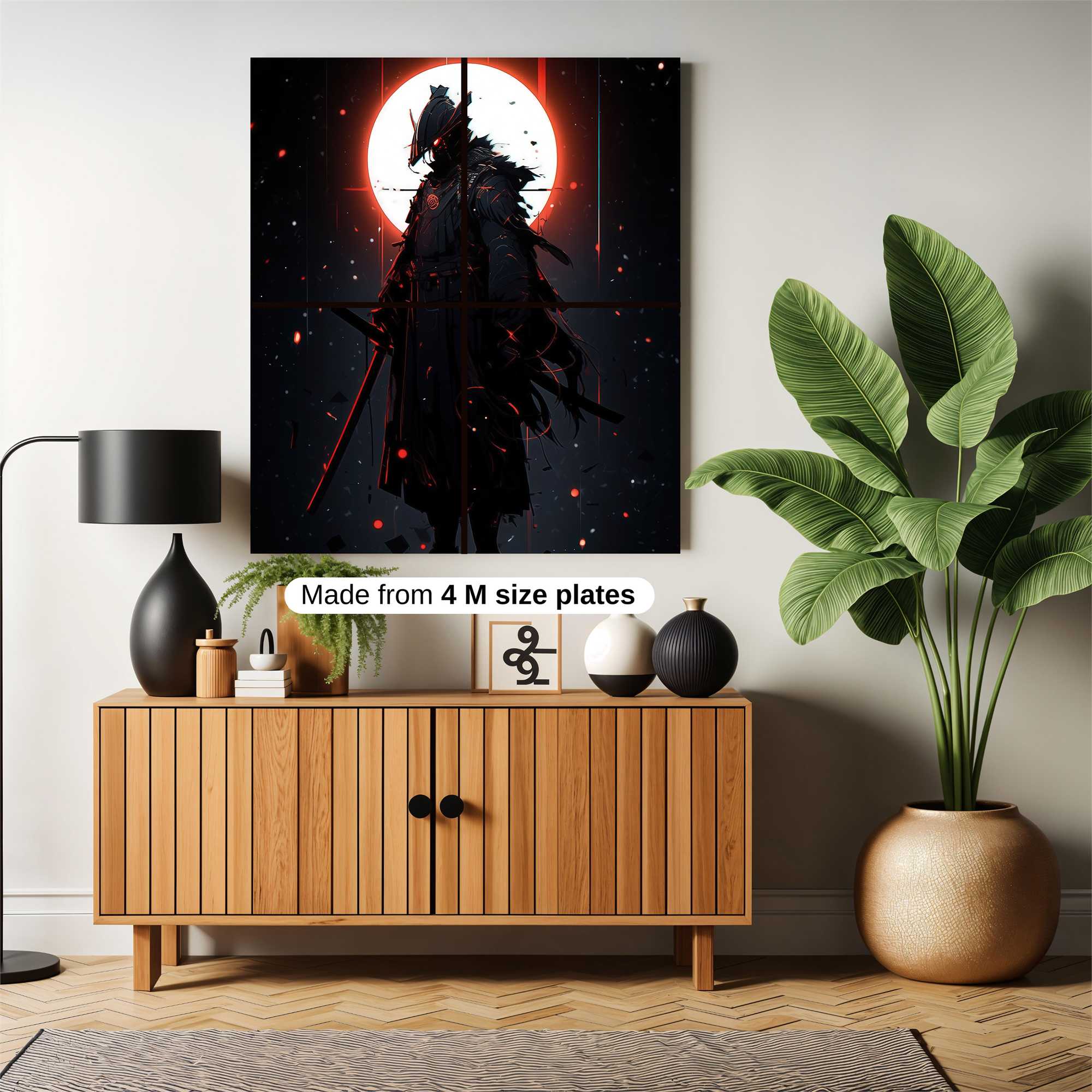 Samurai Eclipse Safe Wall Magnetic / M