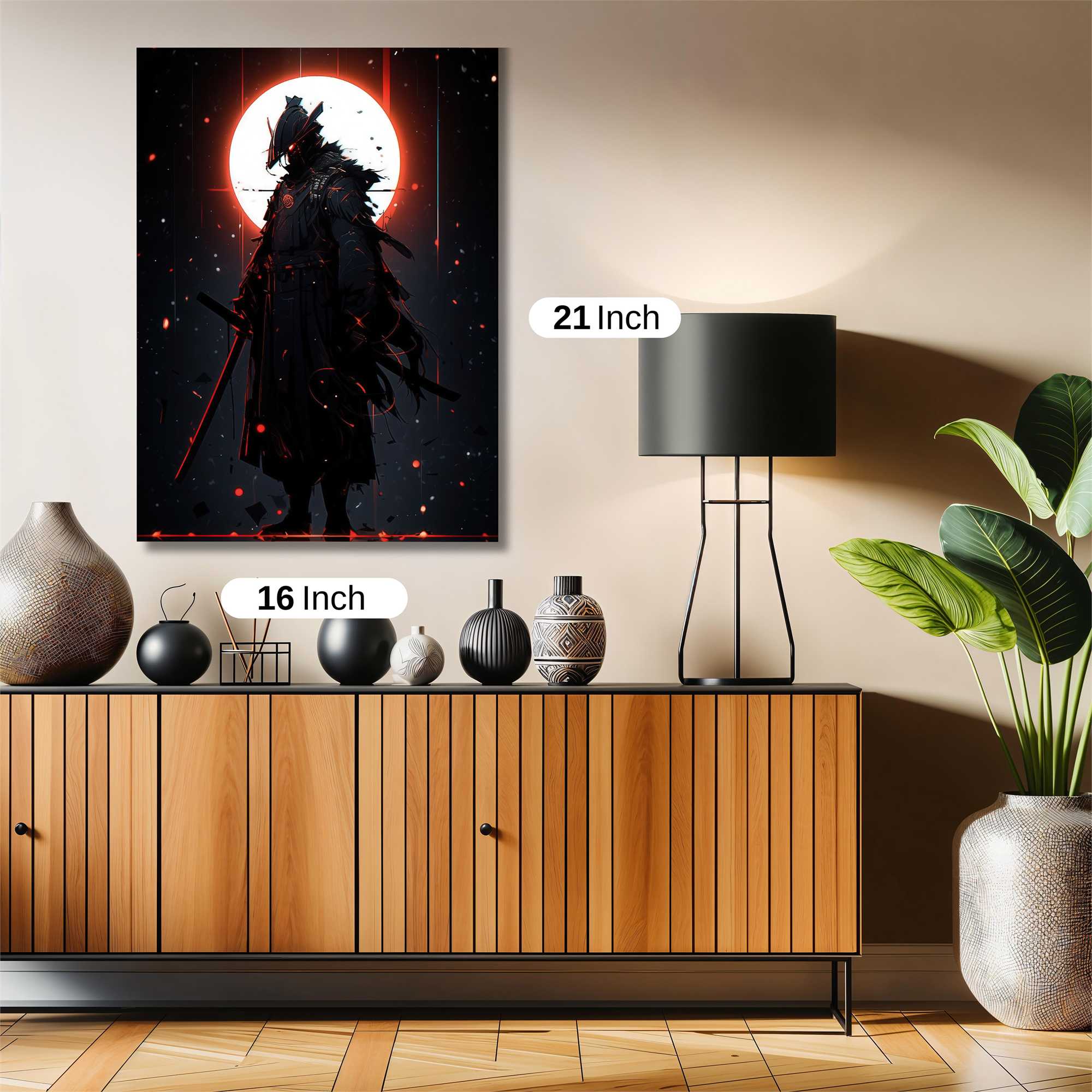 Samurai Eclipse Safe Wall Magnetic / M