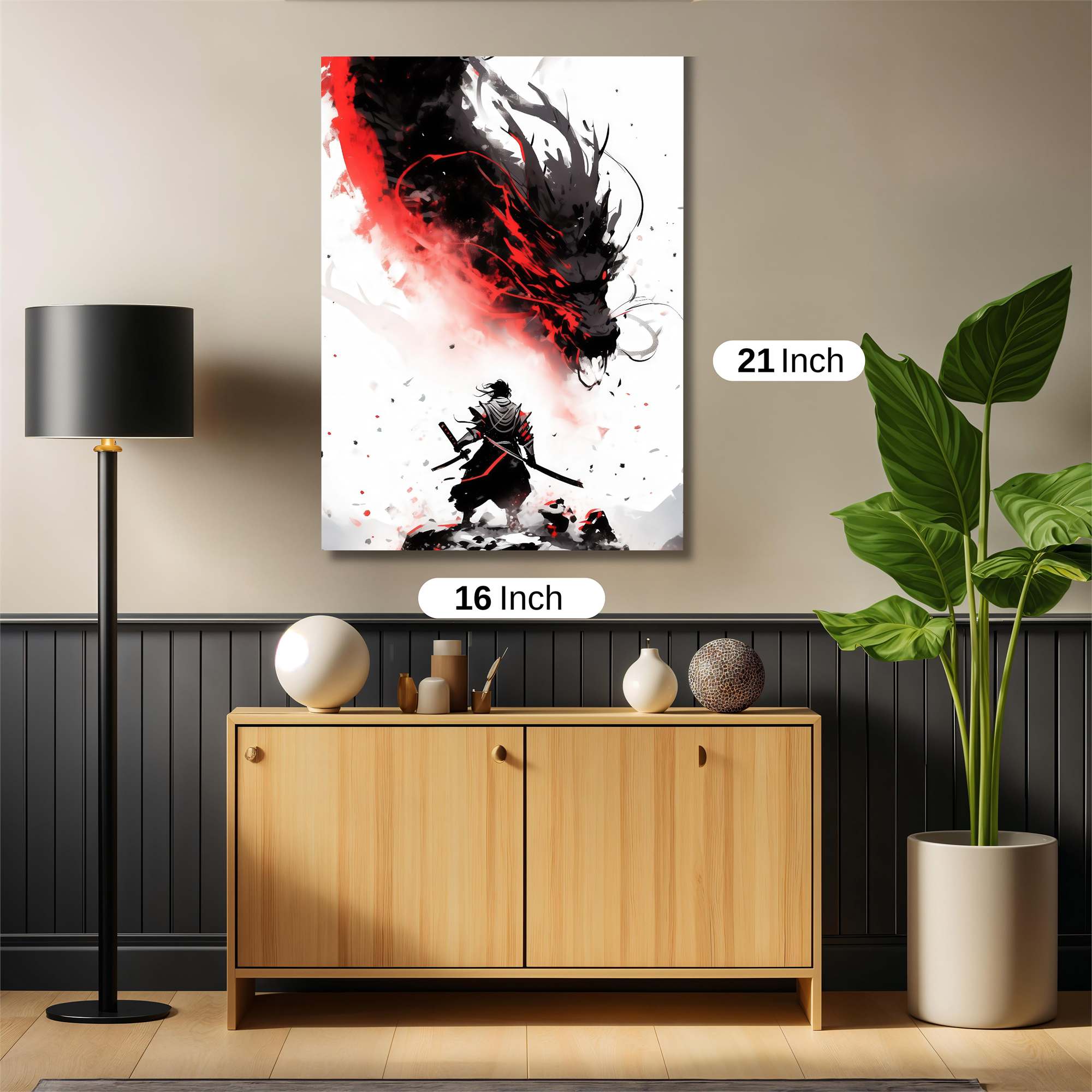 Dragon Wrath Safe Wall Magnetic / M