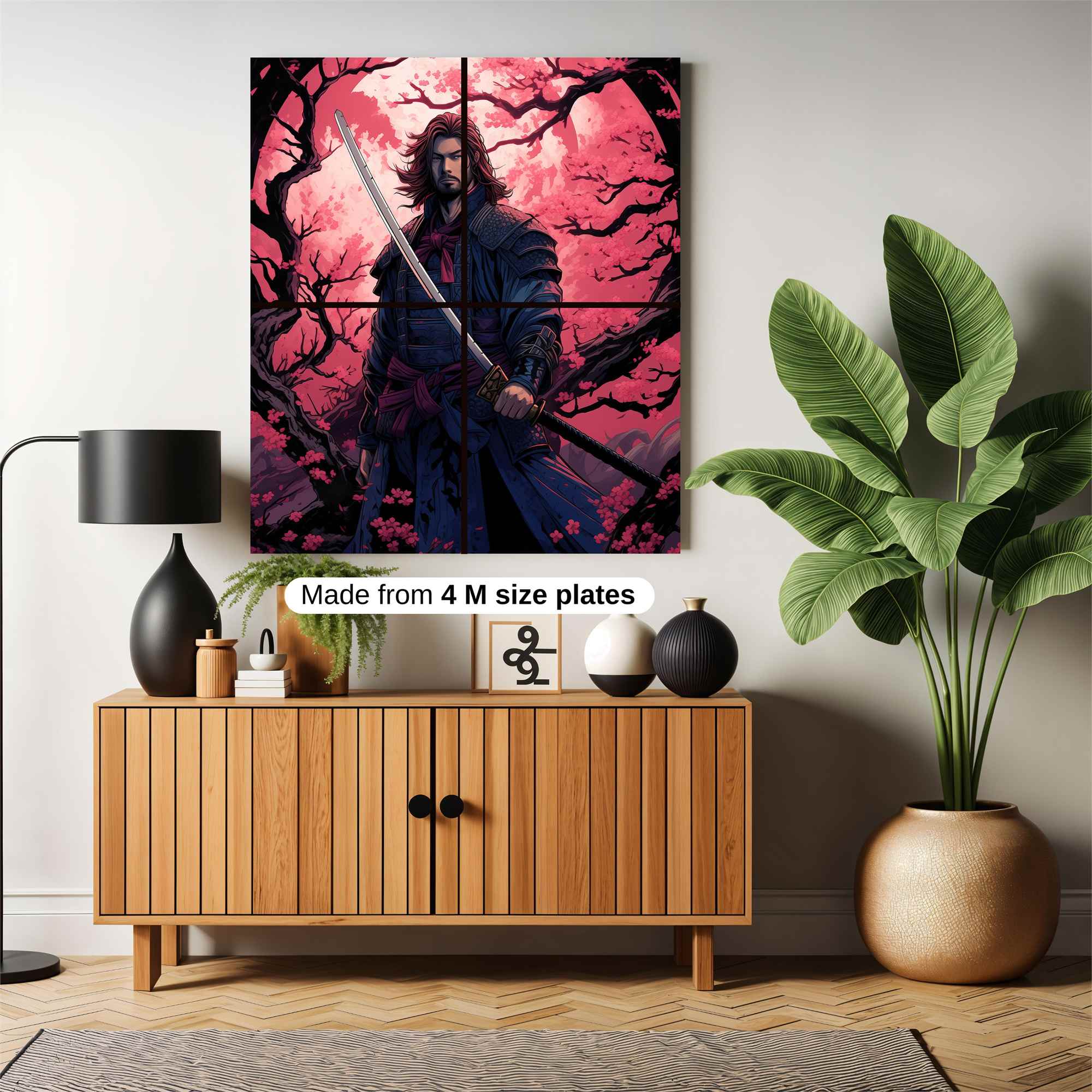 Samurai Serenity Safe Wall Magnetic / M