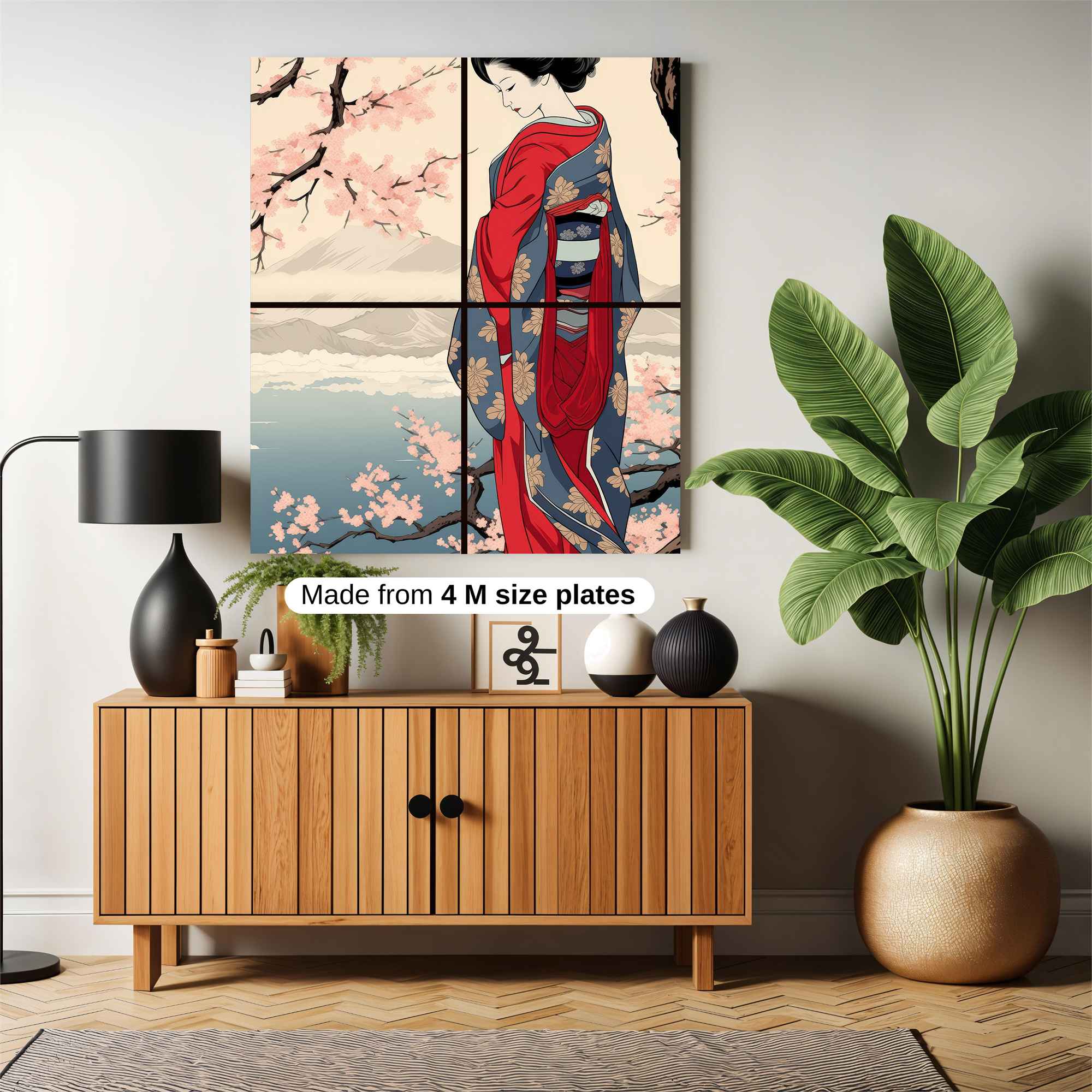 Geisha Serenity Safe Wall Magnetic / M